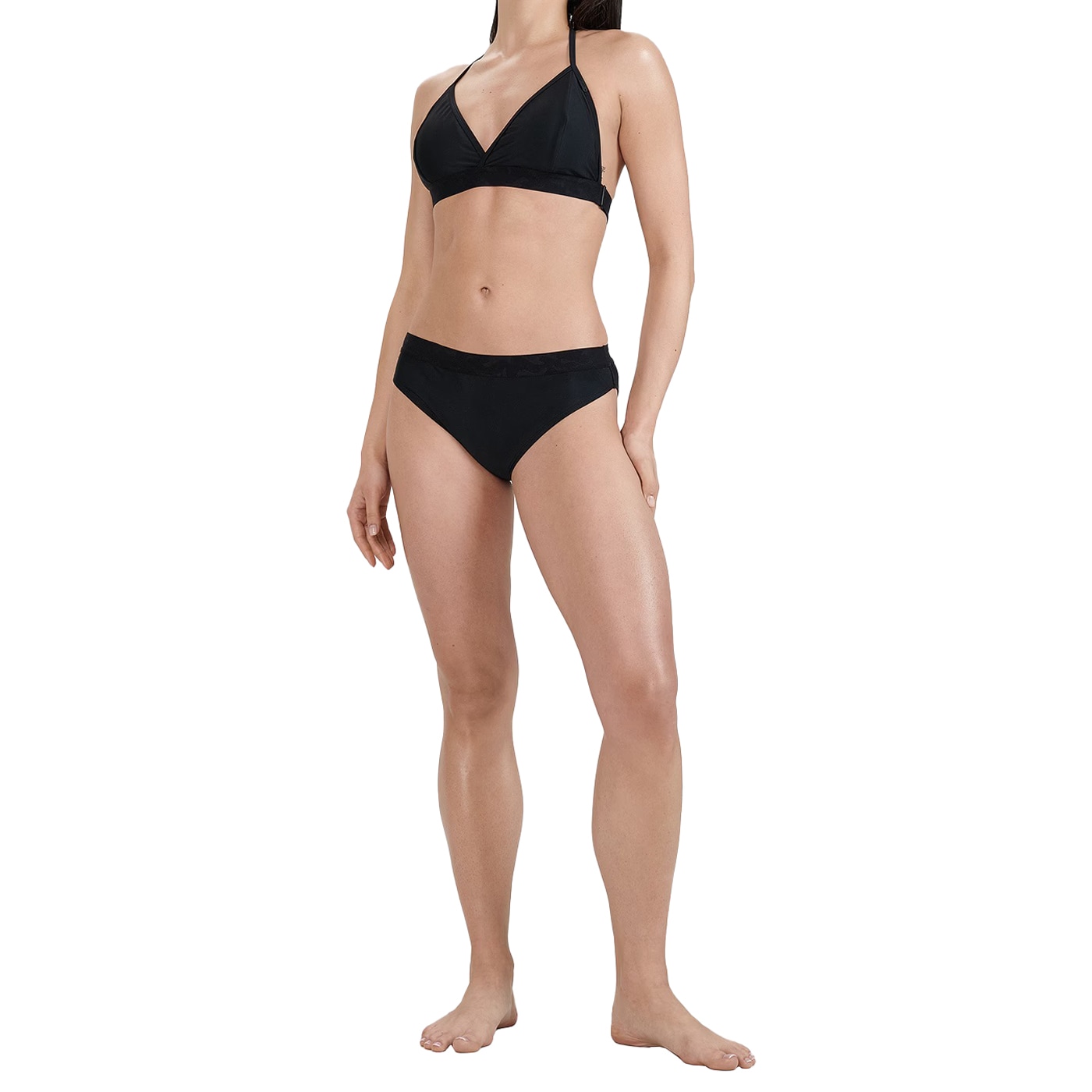 4F F071 Women's Swimsuit - Top - Deep Black