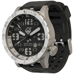 Hazard 4 Heavy Water Diver BlackTie B GMT Watch - White