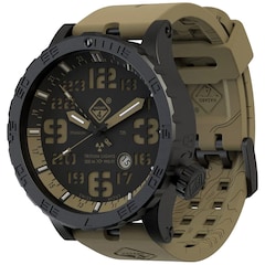 Hazard 4 Heavy Water Diver Cavern B GMT Watch - Black/Green