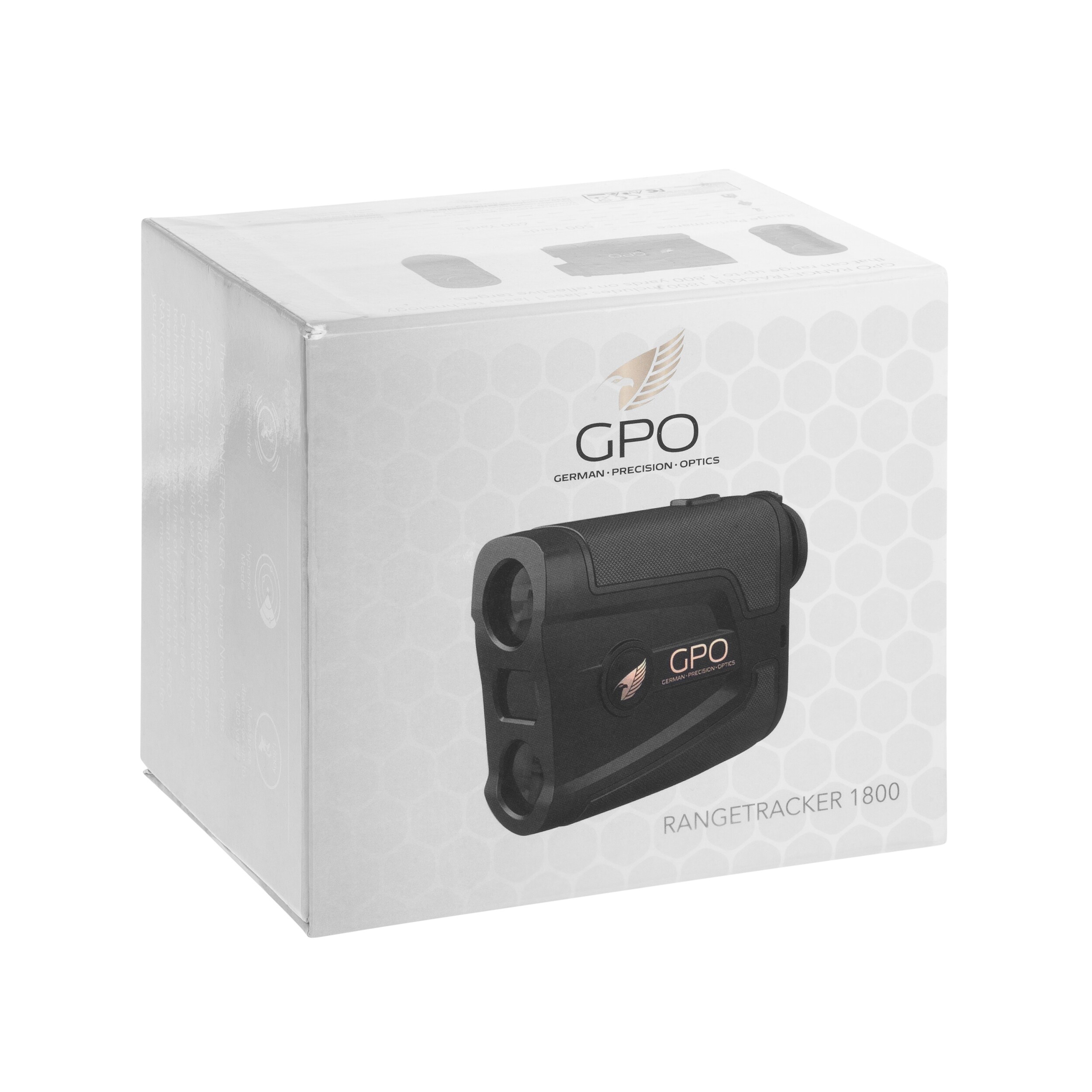GPO Rangetracker 1800 6x20 Laser Rangefinder - Black