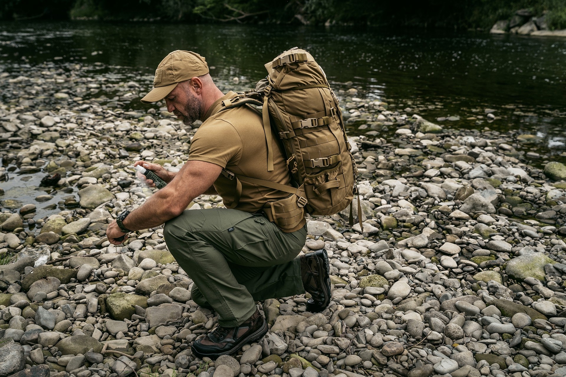 Helikon-Tex UTP PolyCotton Stretch Rip-Stop Pants - Olive Green