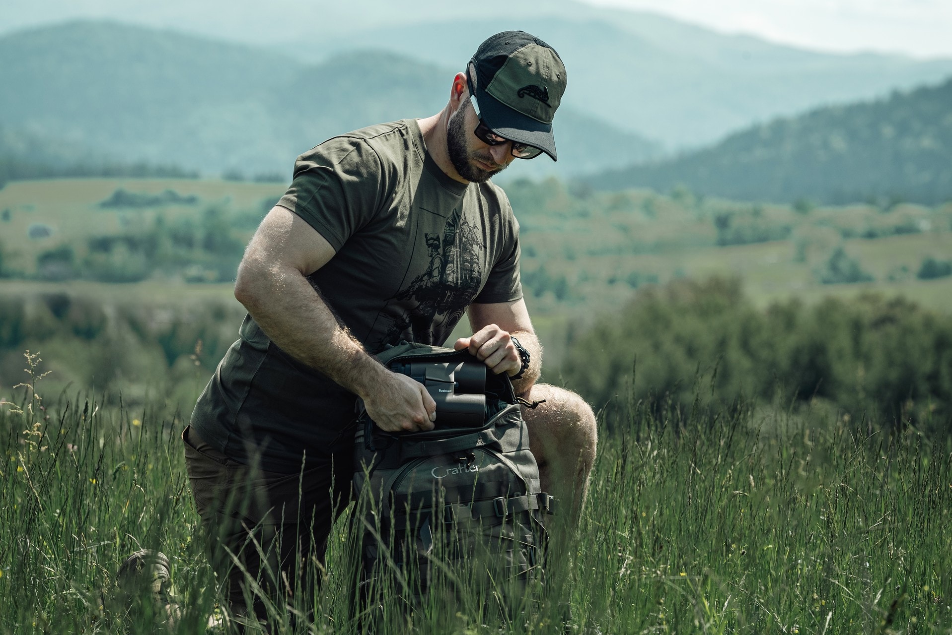 Helikon-Tex Light Infantry T-Shirt - Olive Green