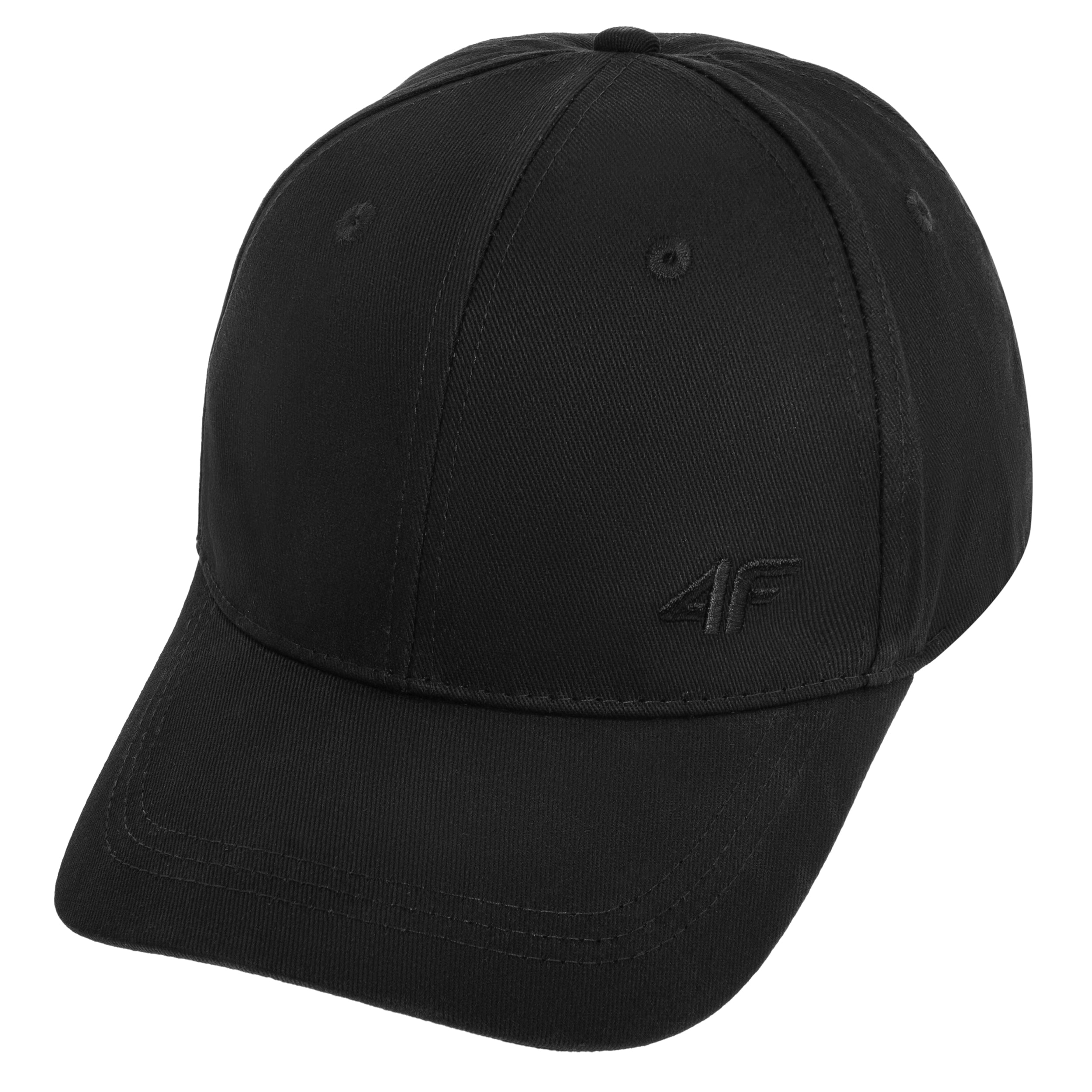 4F U367 Baseball Cap - Deep Black