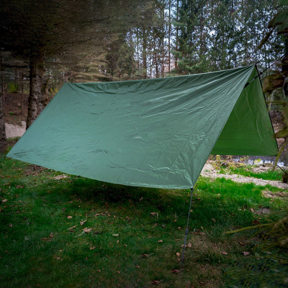Texar Camping Tarp - Olive