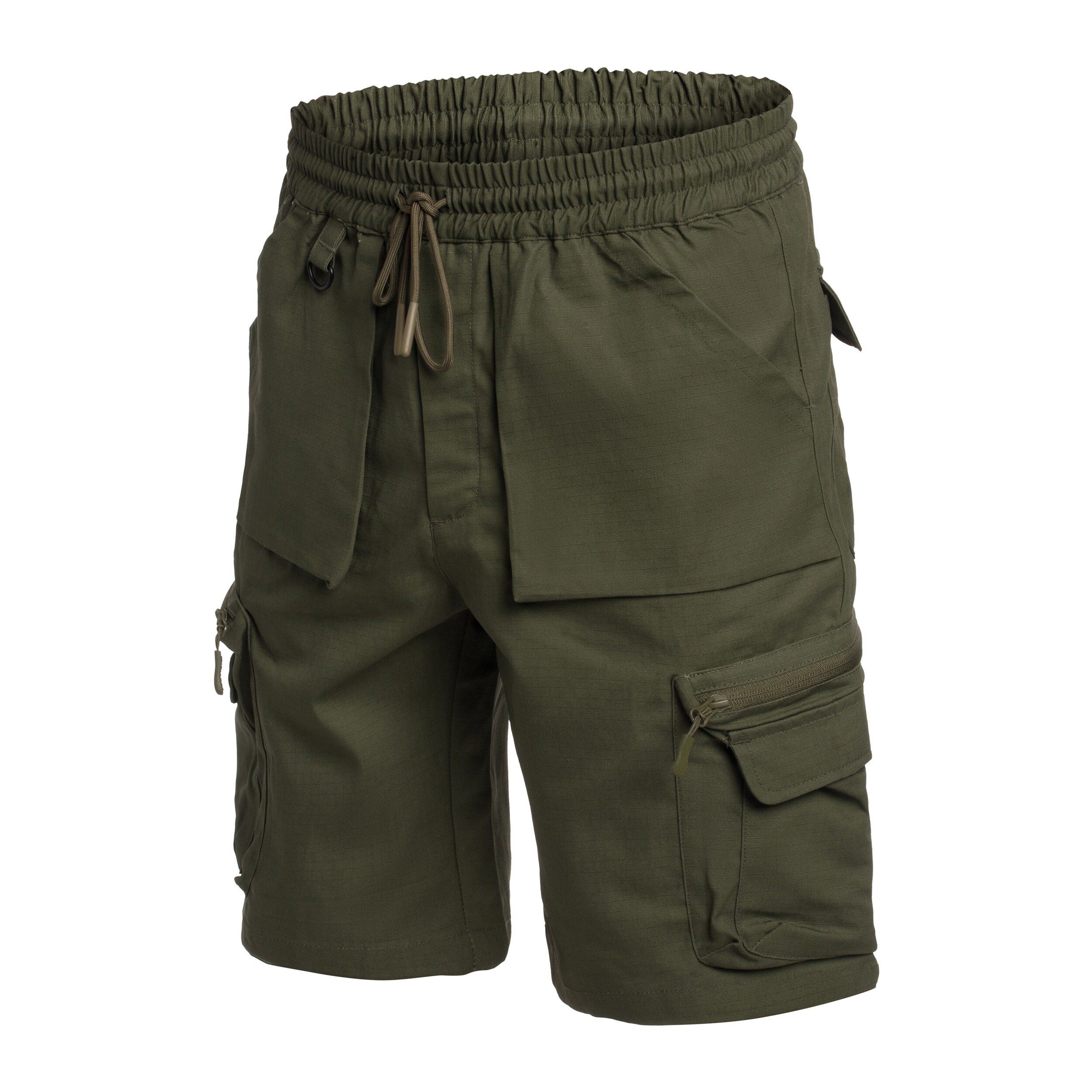 Mil-Tec Urban Explorer Rip-Stop Shorts - Olive