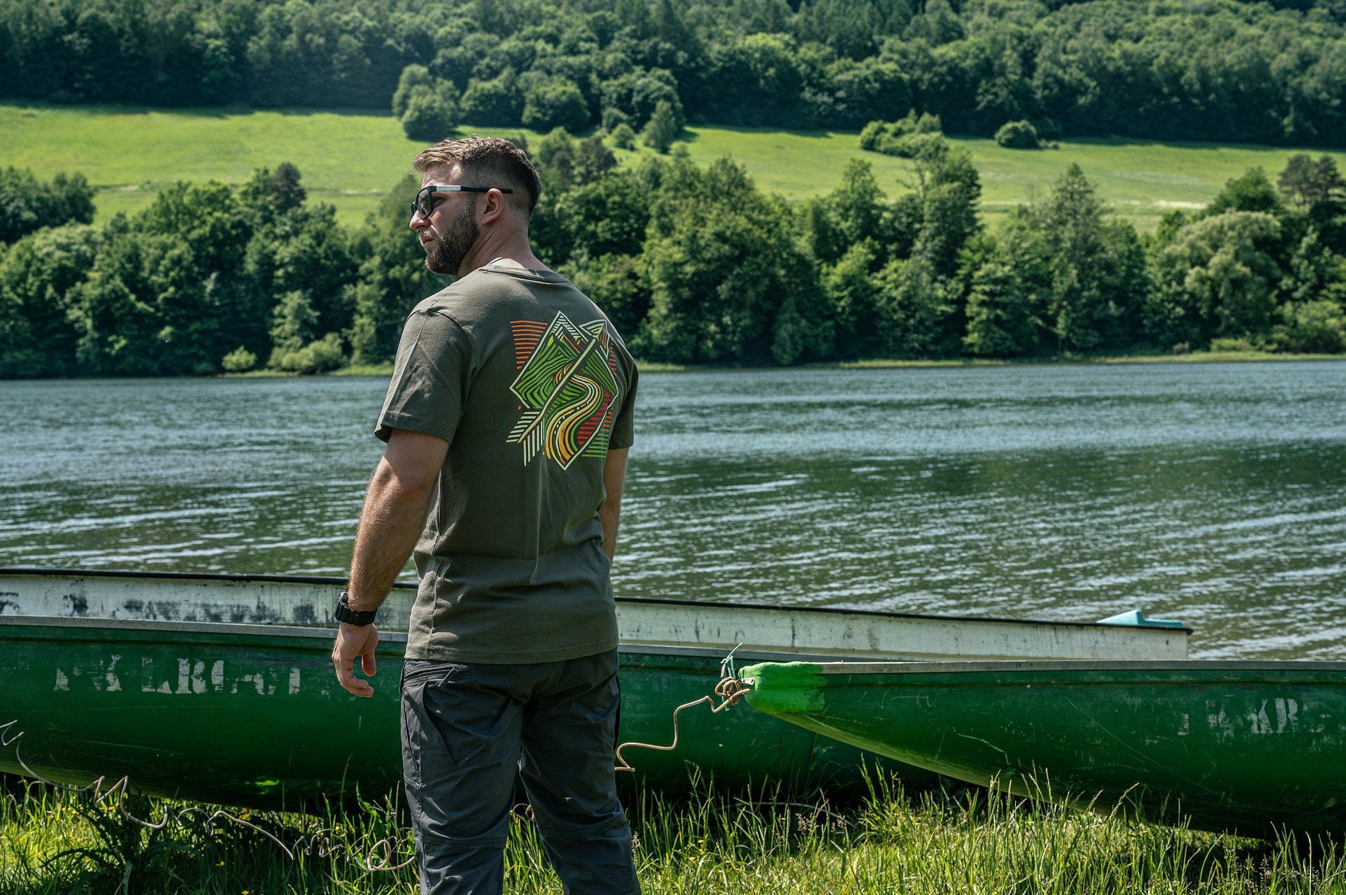 Voyovnik Trail Arrow T-shirt - Olive