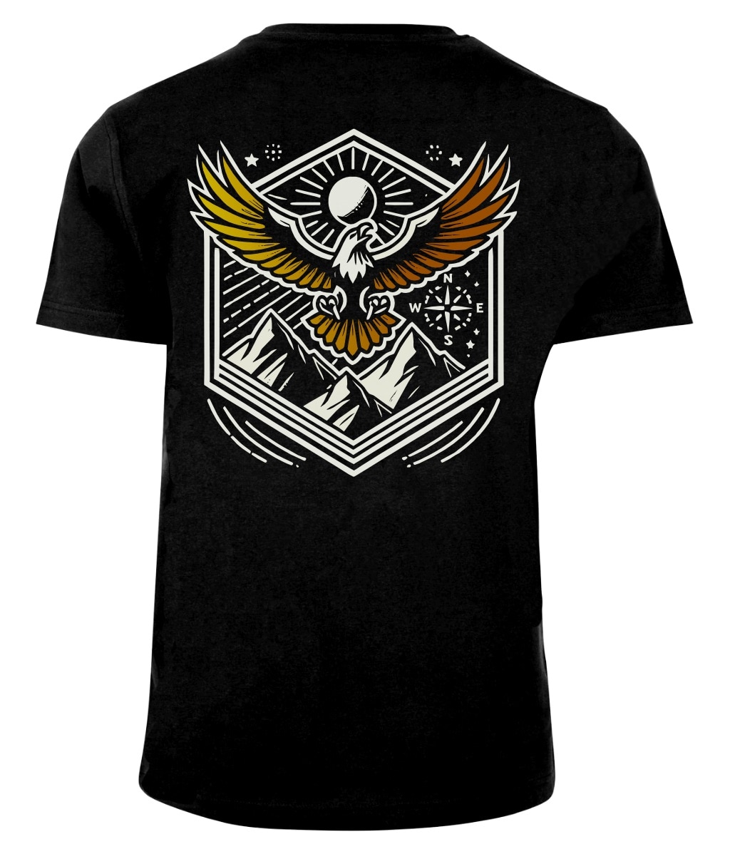 Voyovnik Summit Wings T-shirt - Black