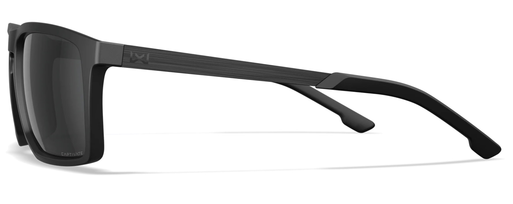 Wiley X Axe Tactical Glasses - Captivate Polarized Grey/Matte Black