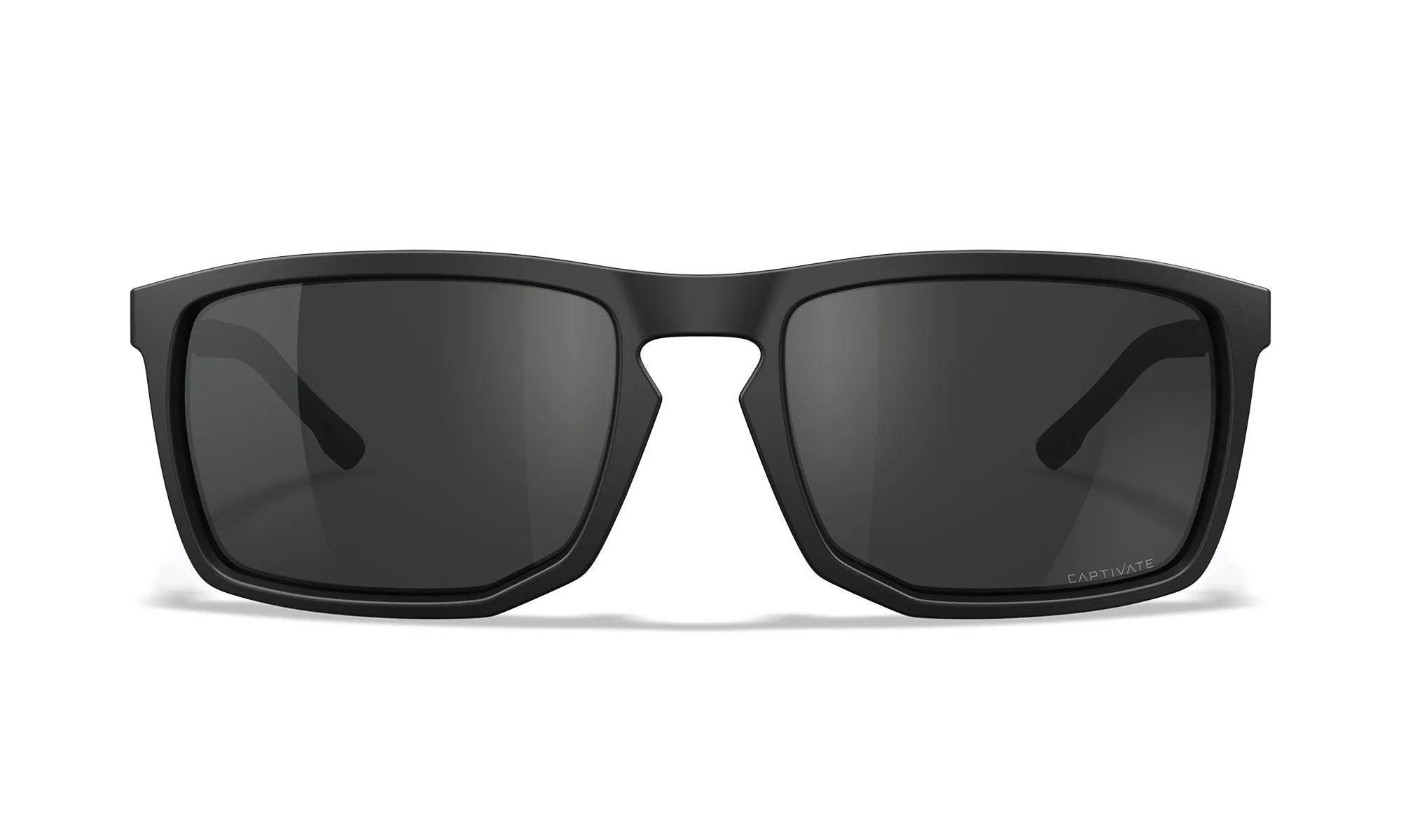 Wiley X Axe Tactical Glasses - Captivate Polarized Grey/Matte Black