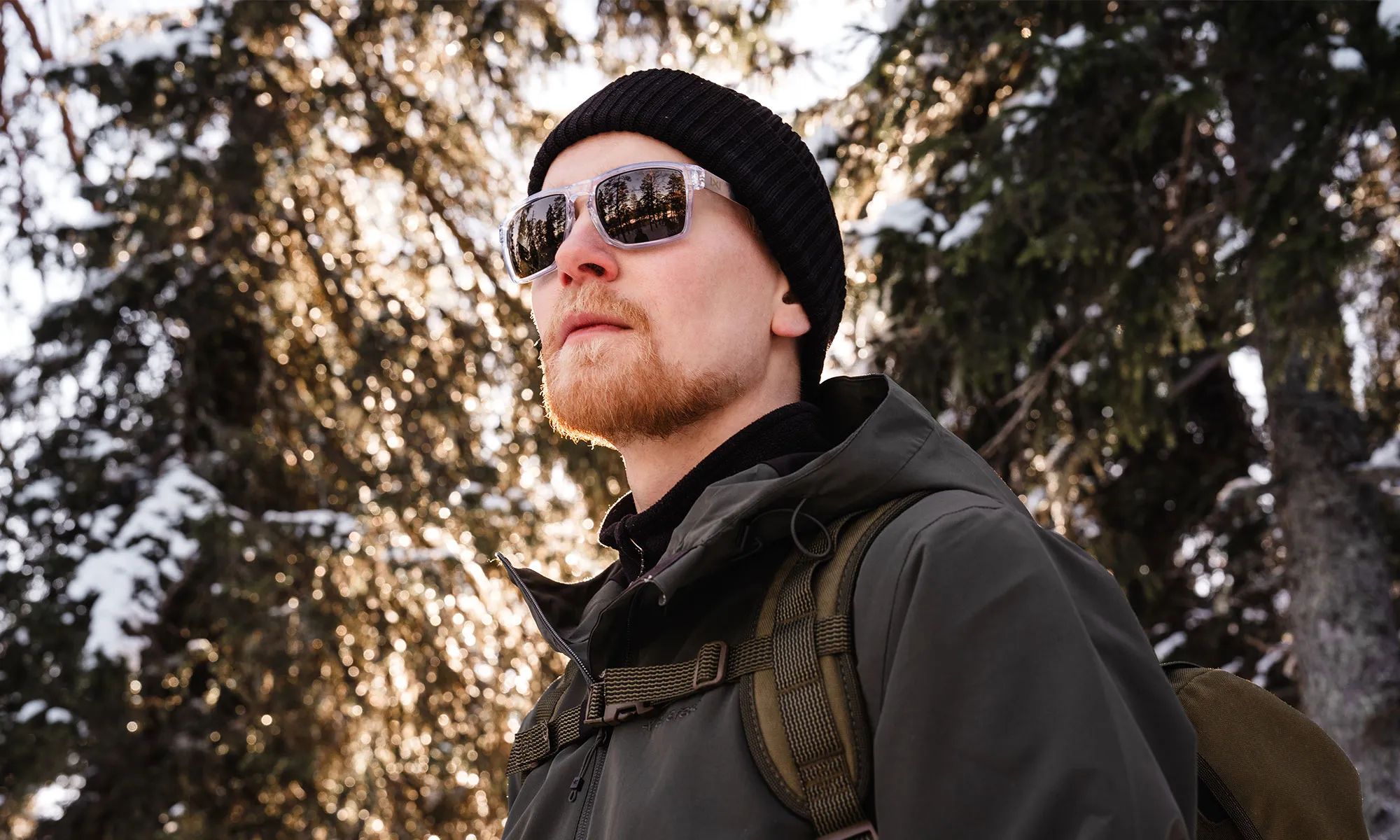 Wiley X Apex Tactical Glasses - Captivate Grey/Gloss Crystal Clear