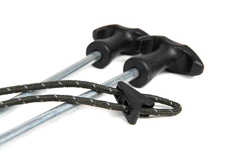 Fox Voyager Bivvy Storm Pack Set of Pegs and Guy Ropes