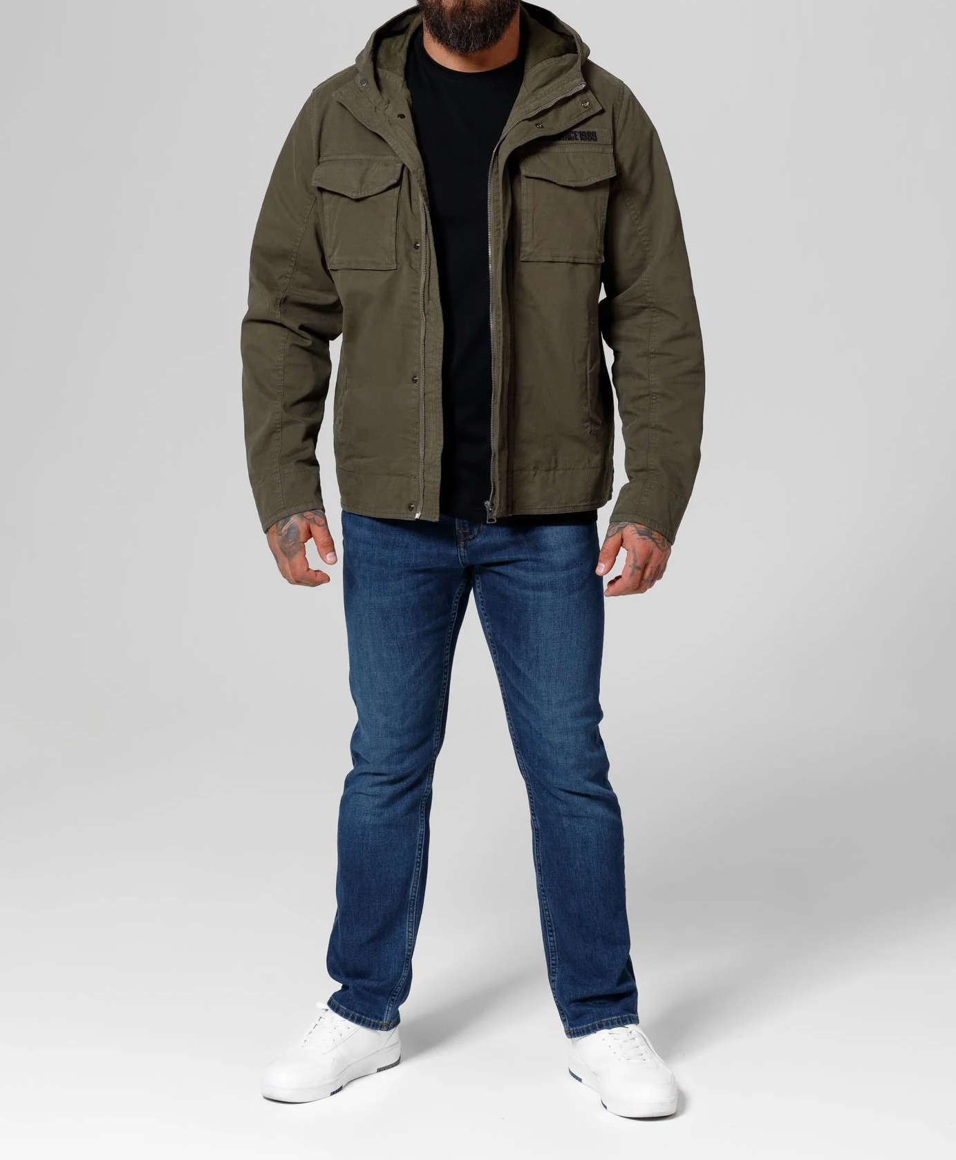Pitbull Fallon Jacket - Olive