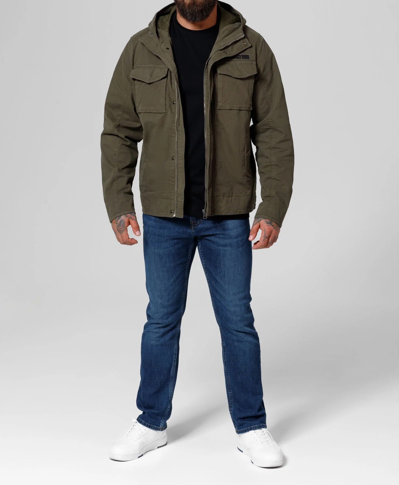Pitbull Fallon Jacket - Olive