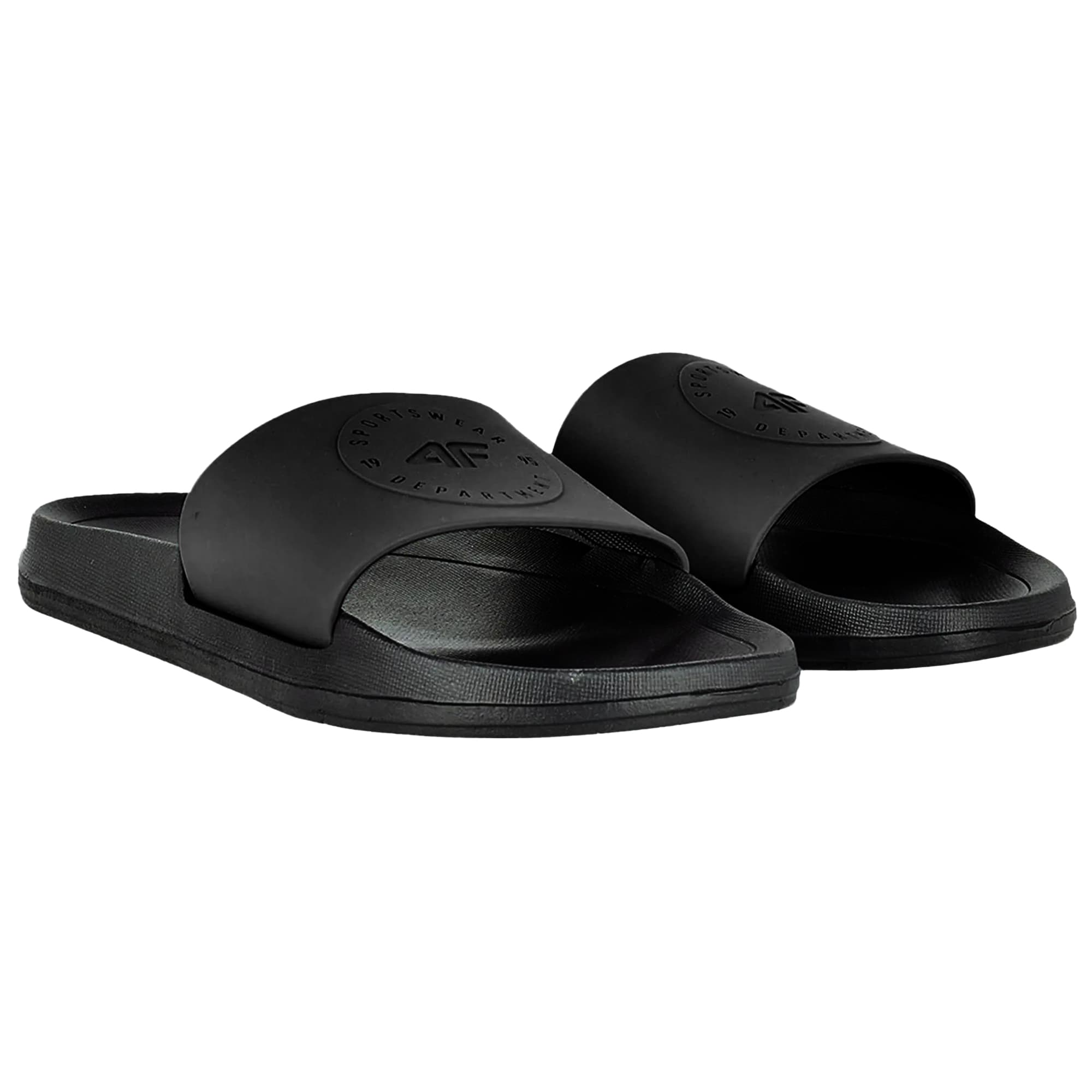 4F M047A Flip Flops - Black