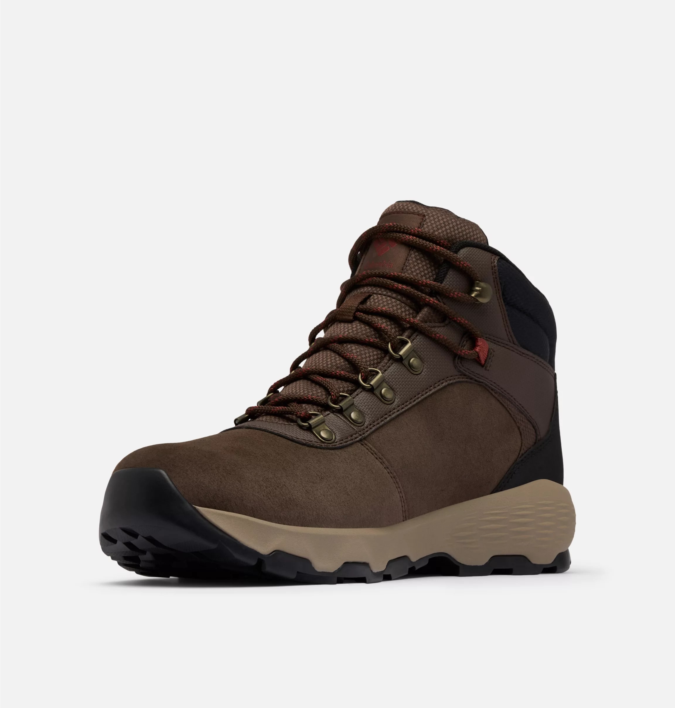 Columbia Newton Wander Boots - Cordovan/Spice