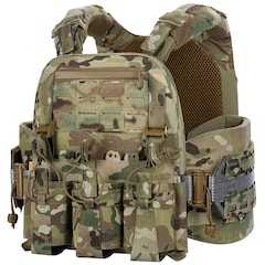 M-Tac Cuirass Tiger Elite Plate Carrier Tactical Vest - MultiCam