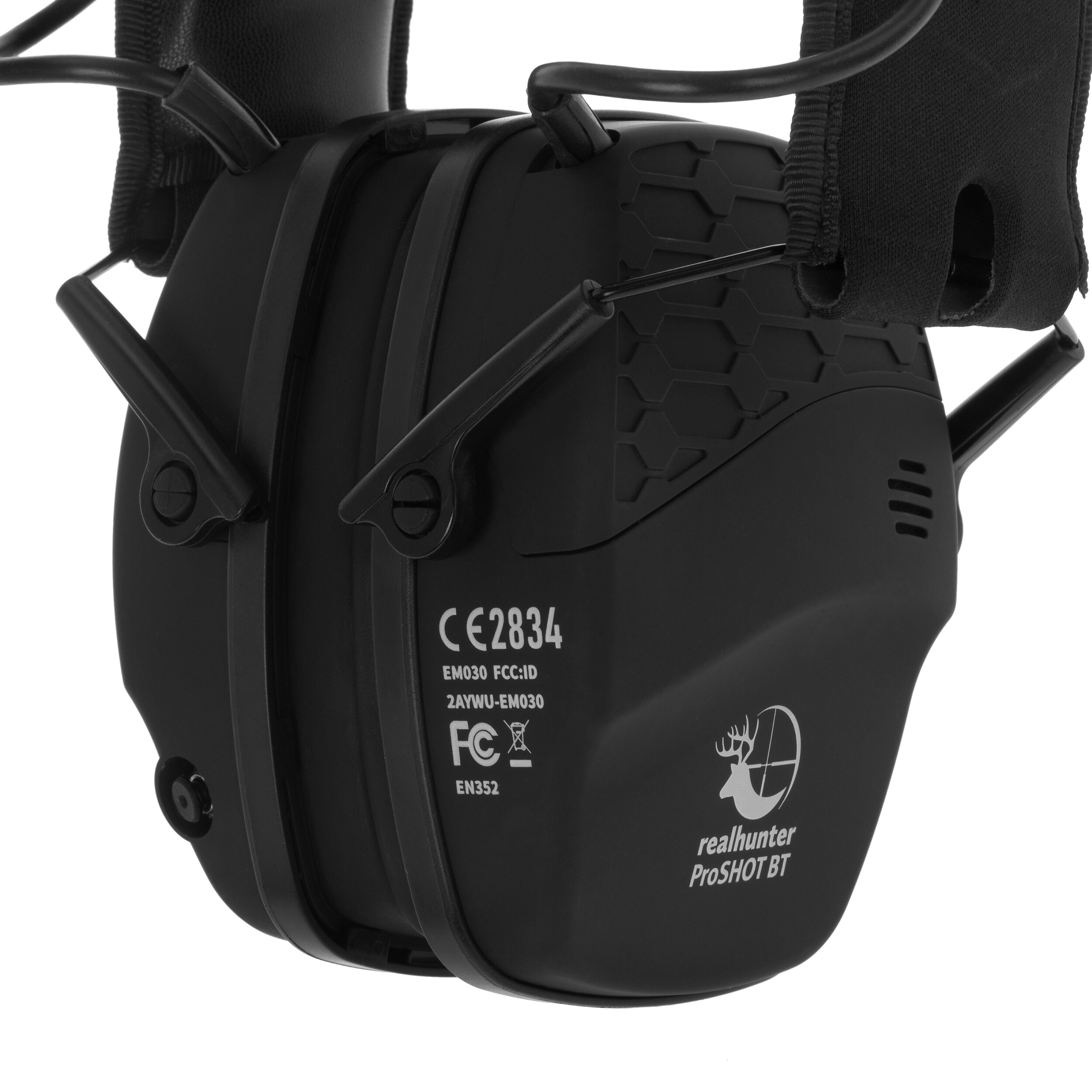 RealHunter Active ProSHOT BT Hearing Protectors - Black