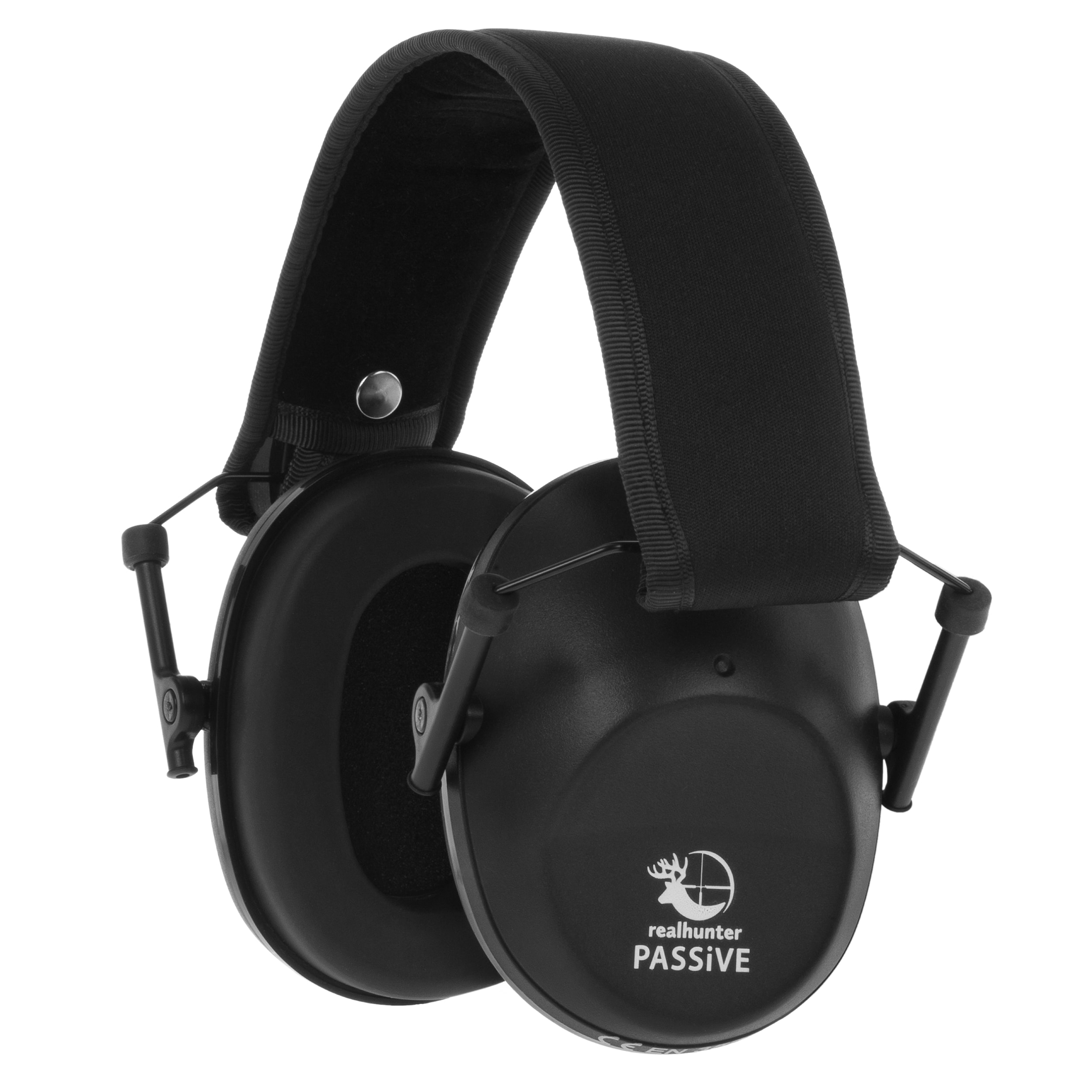 RealHunter Passive Hearing Protectors - Black