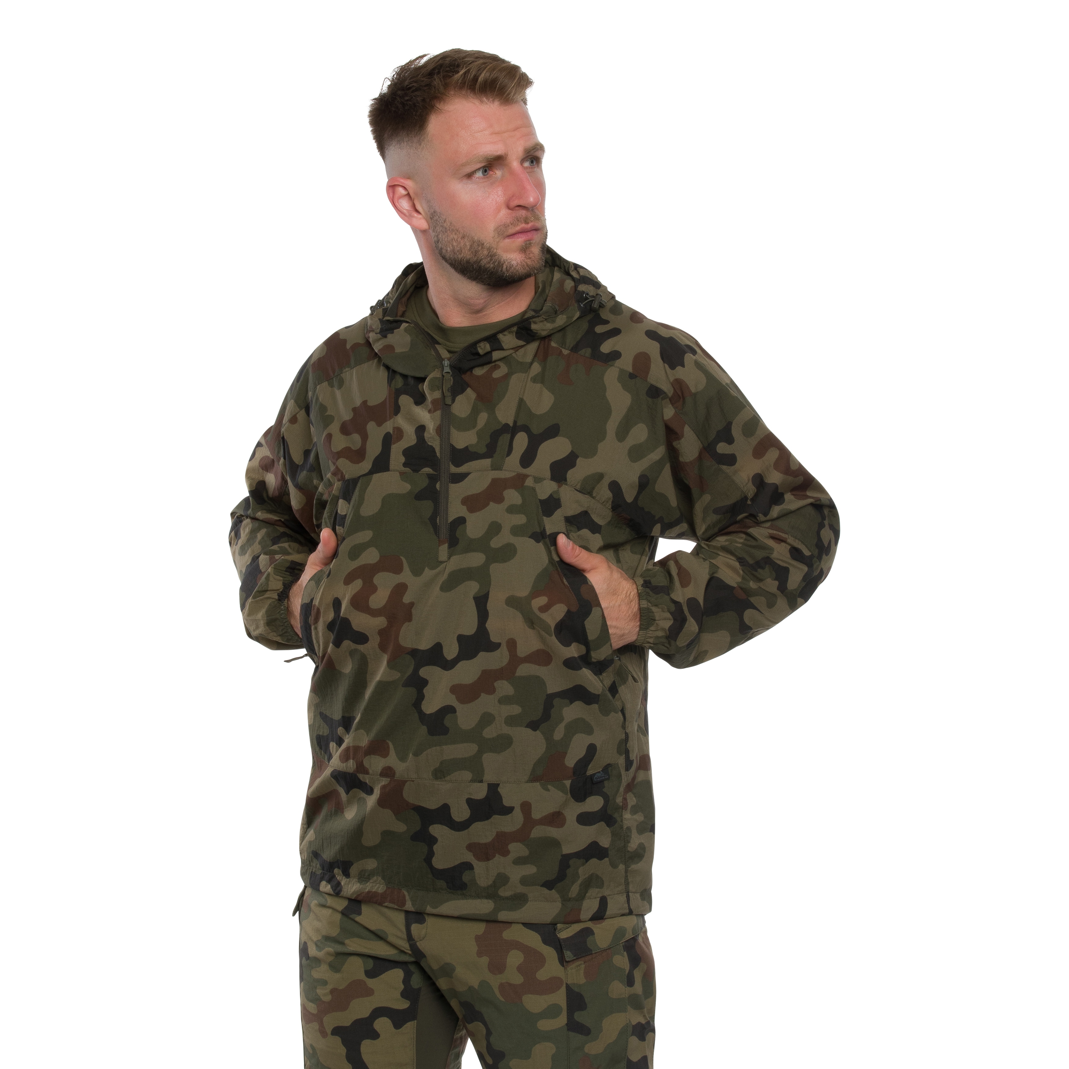 Helikon Windrunner Windshirt WindPack Jacket - wz.93 Pantera PL Woodland