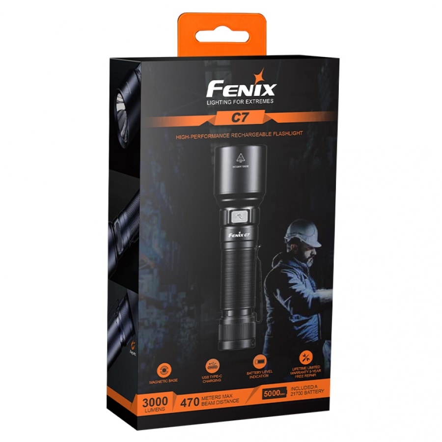 Fenix HM23 V2.0 Head Torch and Angled Torch - 300 lumens