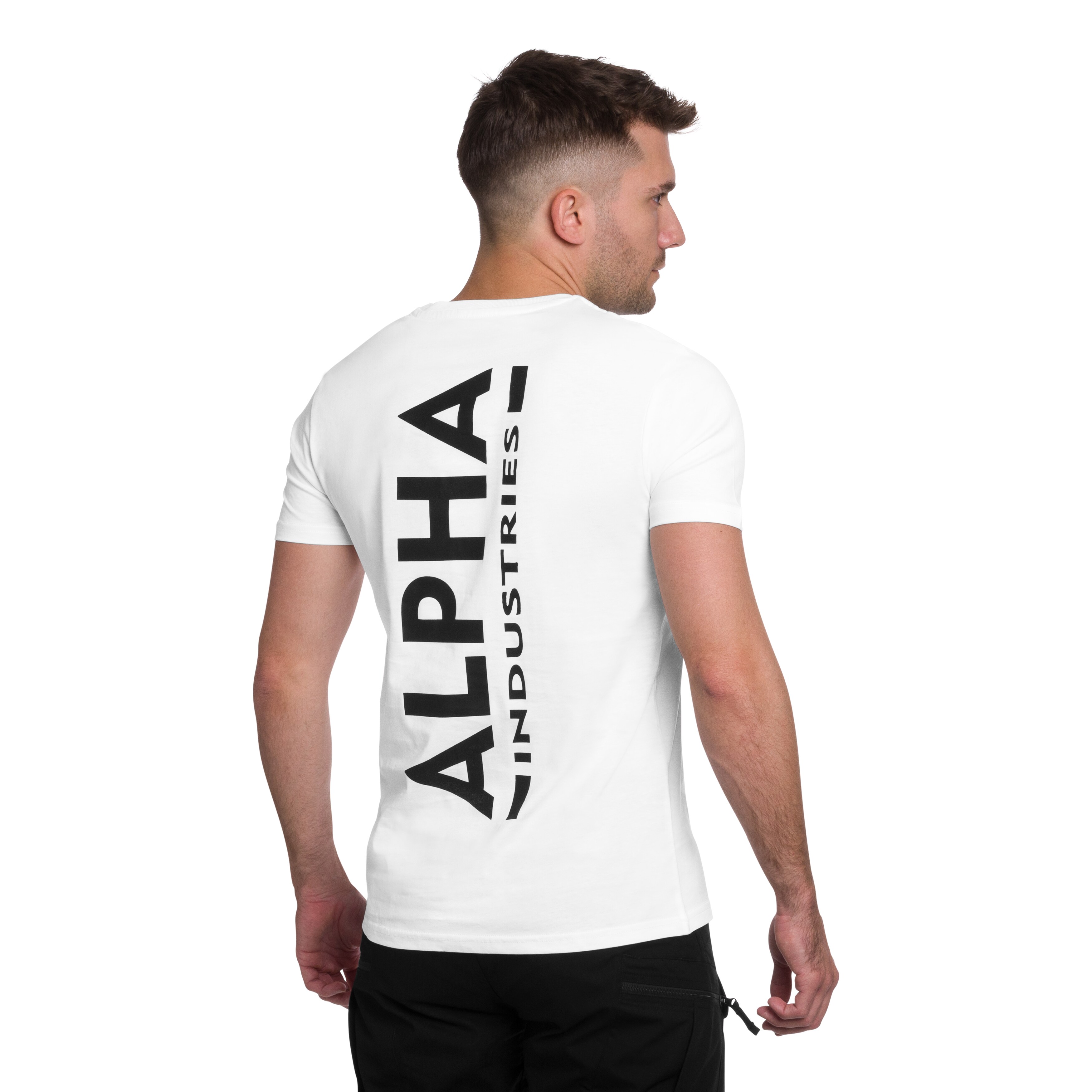 Alpha Industries Backprint T-Shirt - White
