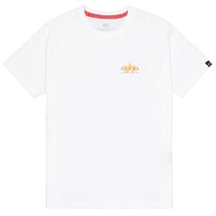 Alpha Industries Puff Print Logo Back Print T-shirt - White