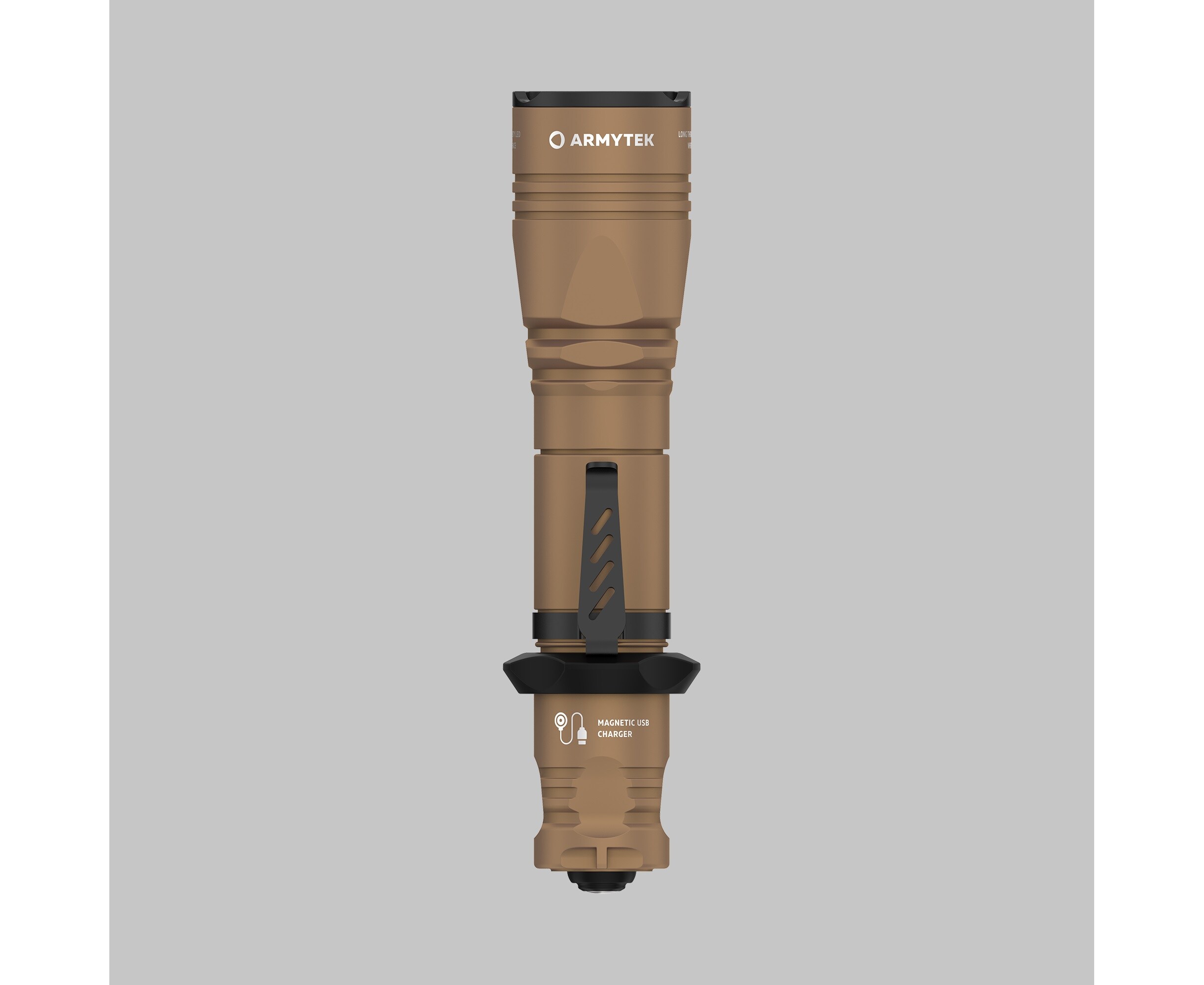 Armytek Dobermann Pro Magnet USB Torch Warm Sand - 1400 lumens