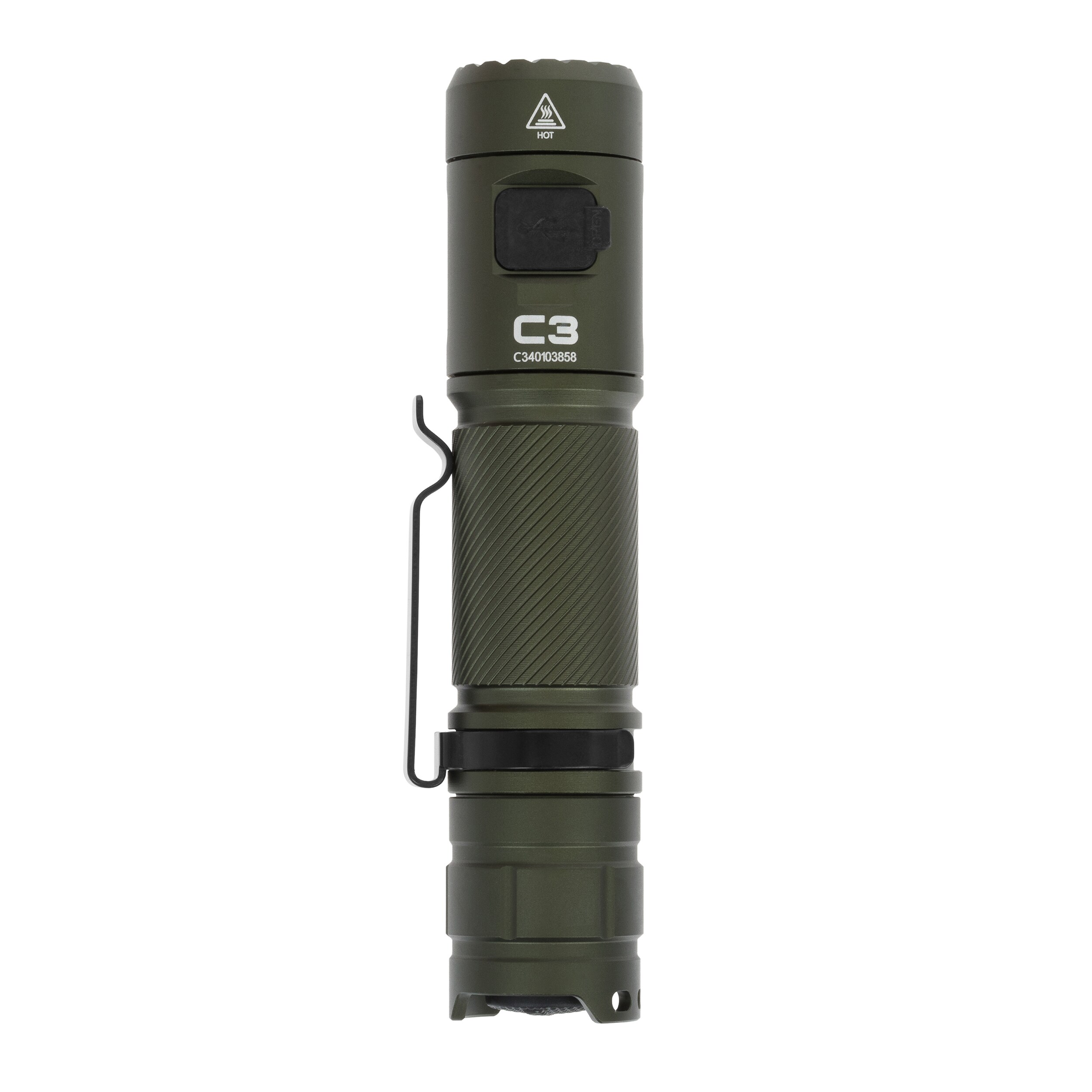 Wuben C3 Army Green Torch - 1200 lumens