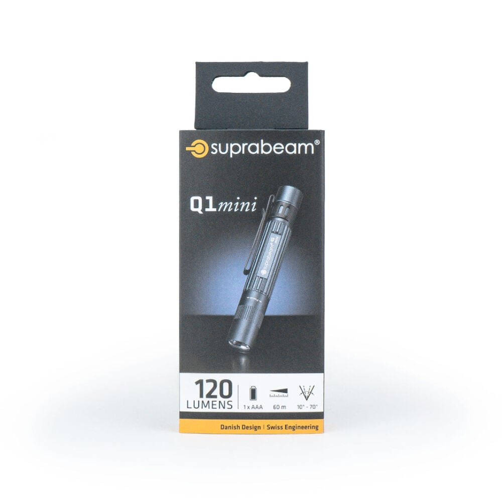 Suprabeam Q1 Mini Torch - 120 lumens