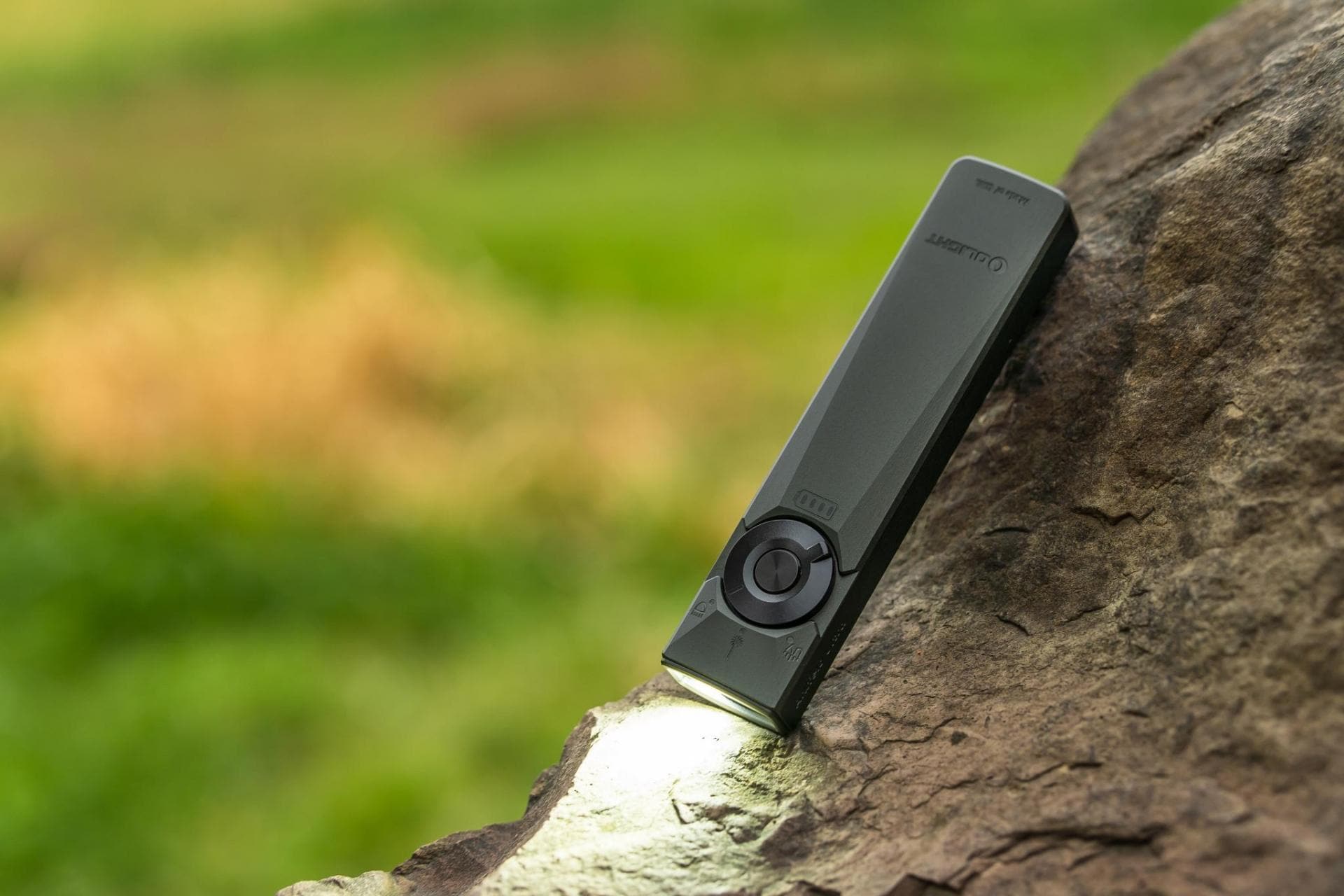 Olight Arkfeld Ultra UV Cool White Olive Grey Torch with Laser Pointer - 1400 lumens