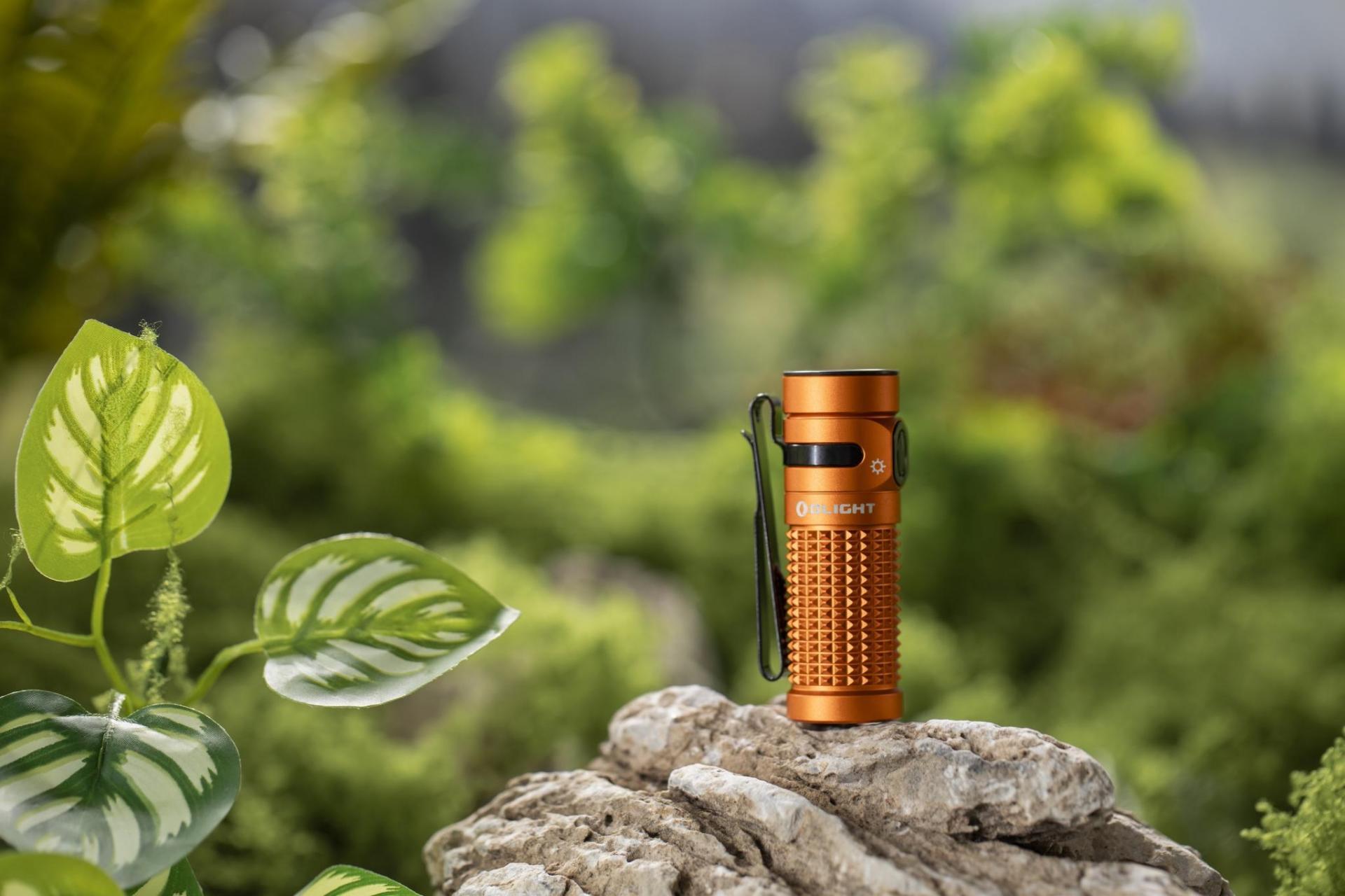 Olight Baton 4 Orange Rechargeable Torch - 1300 lumens