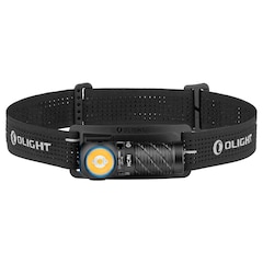 Olight Perun 3 Mini HCRI Neutral White Black Headlamp and Angled Torch with Headband - 920 lumens