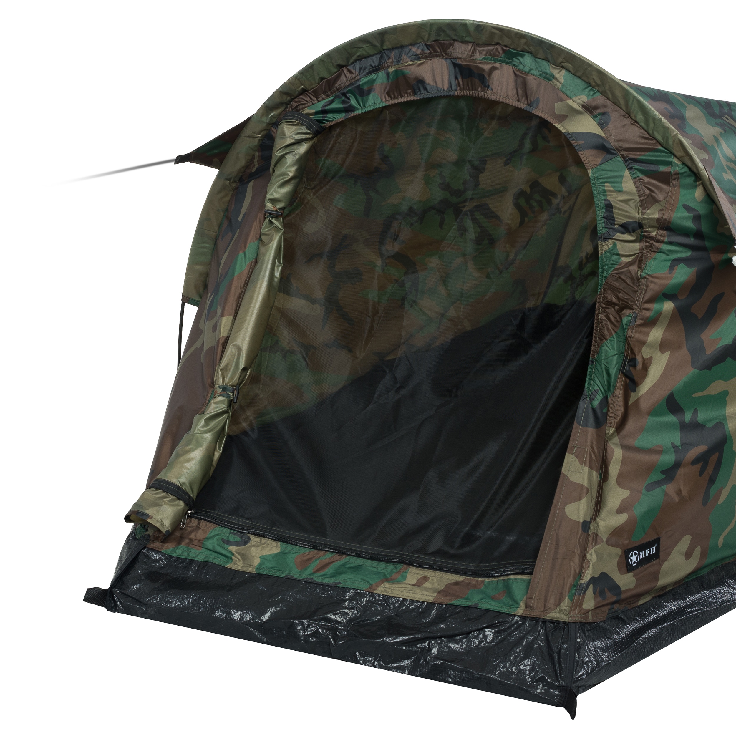 MFH Schwarzenberg 1-person Bivy Tent - Woodland