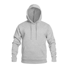 Brandit Tom Sweathoody Sweatshirt - Grey Melange