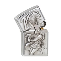 Zippo Thor Emblem Gasoline Lighter