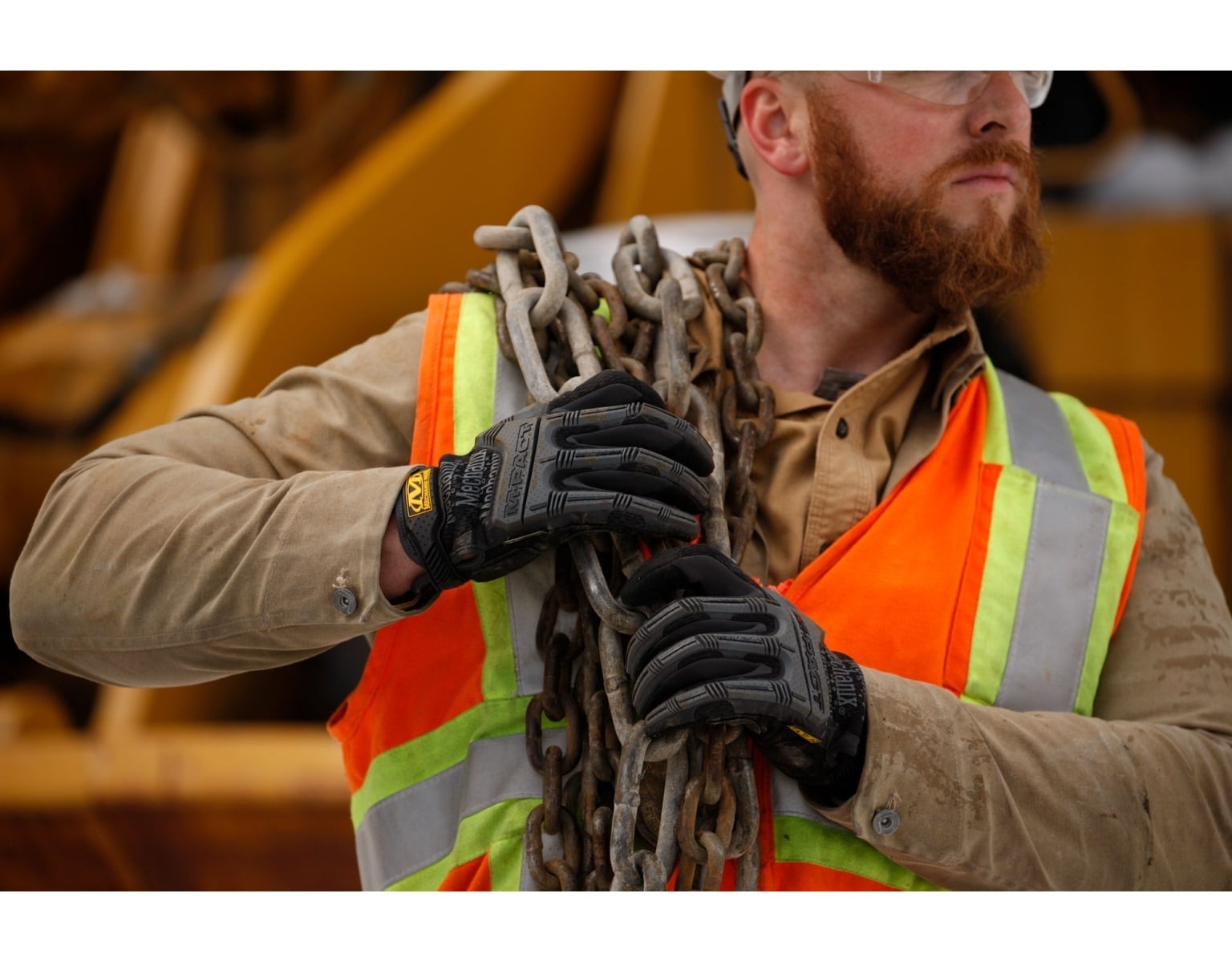 Mechanix Wear M-Pact Tactical Gloves - Black/Grey