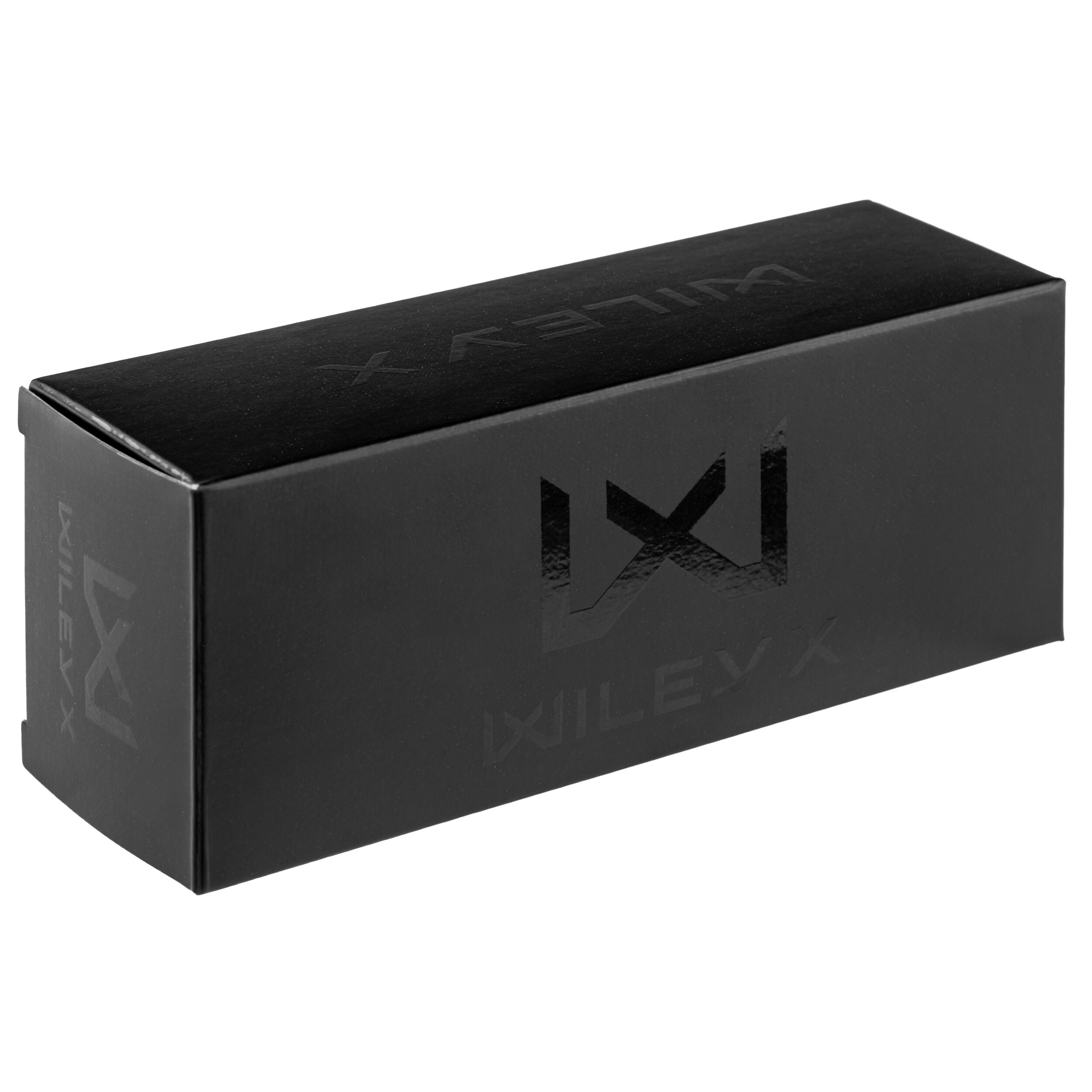 Wiley X Ovation Glasses - Captive Polarized Blue Mirror/Gloss Crystal Dark Grey