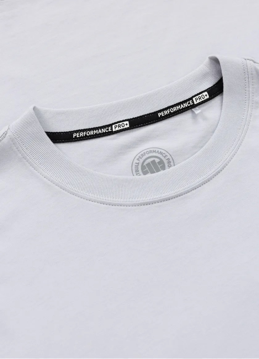 Pitbull West Coast Coolmax Scott T-shirt - White Blue