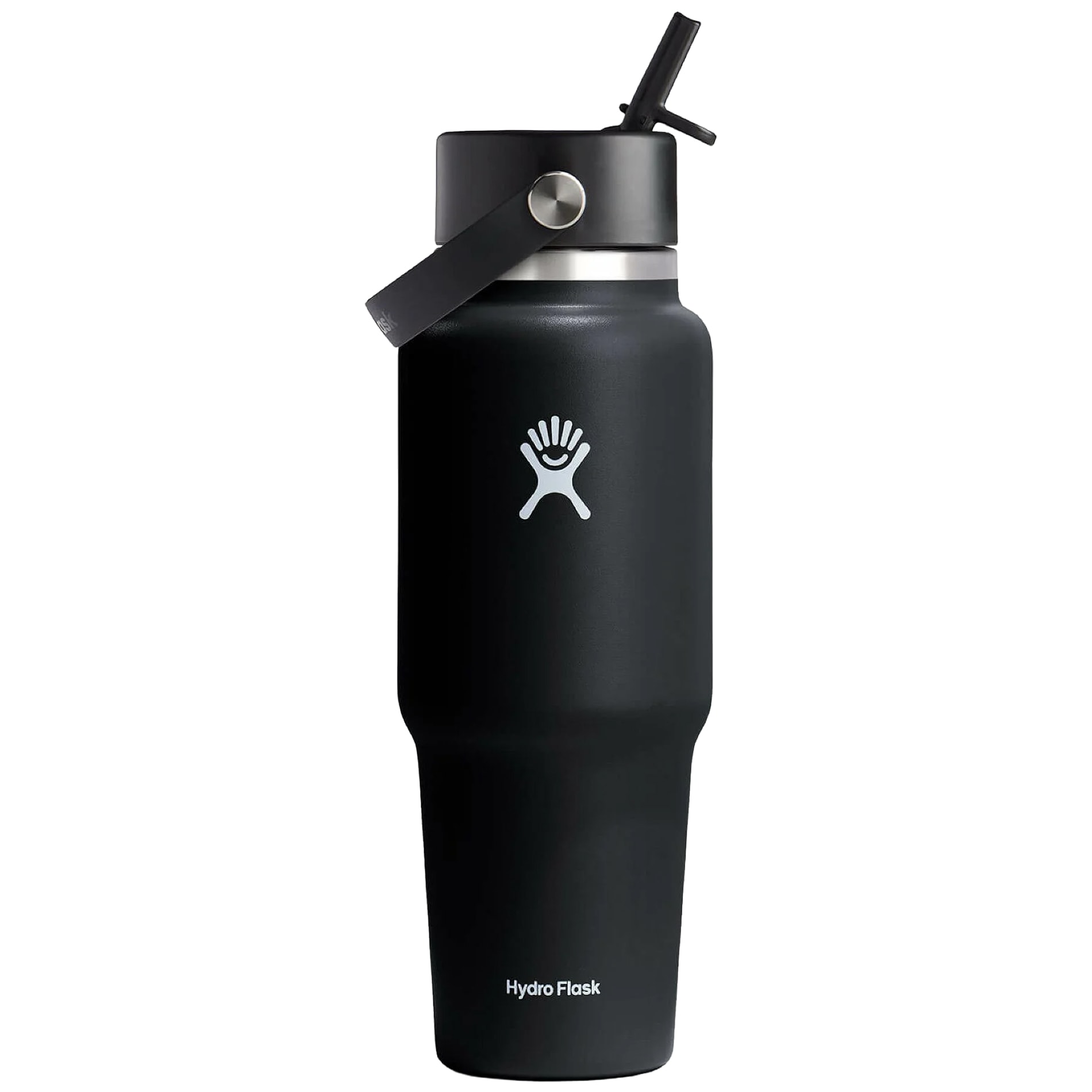 Hydro Flask Wide Flex Straw Travel Bottle Thermal Bottle 946 ml - Black