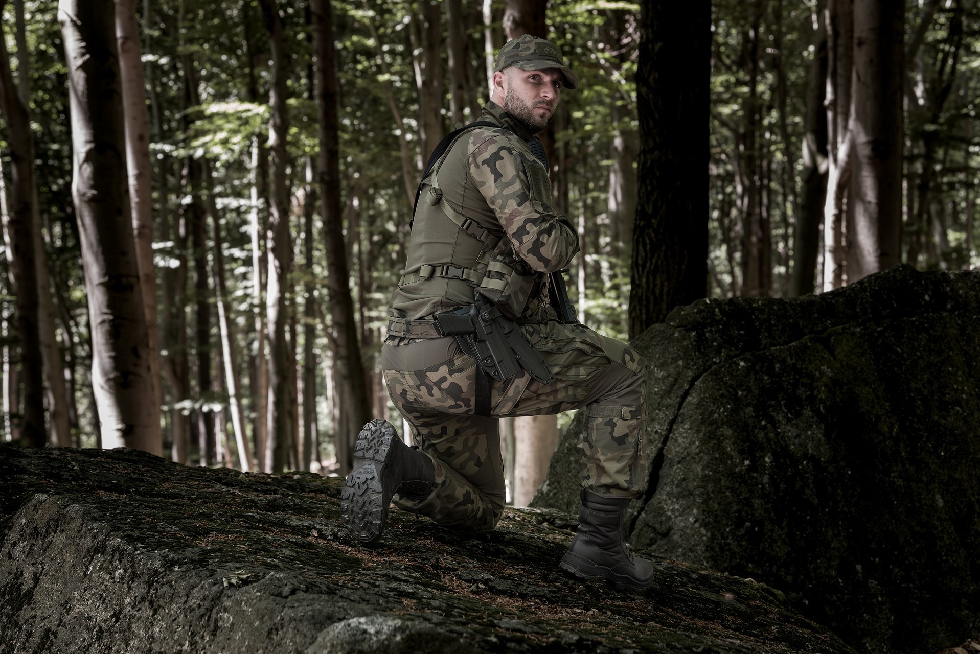 Serval Grom Boots - Black