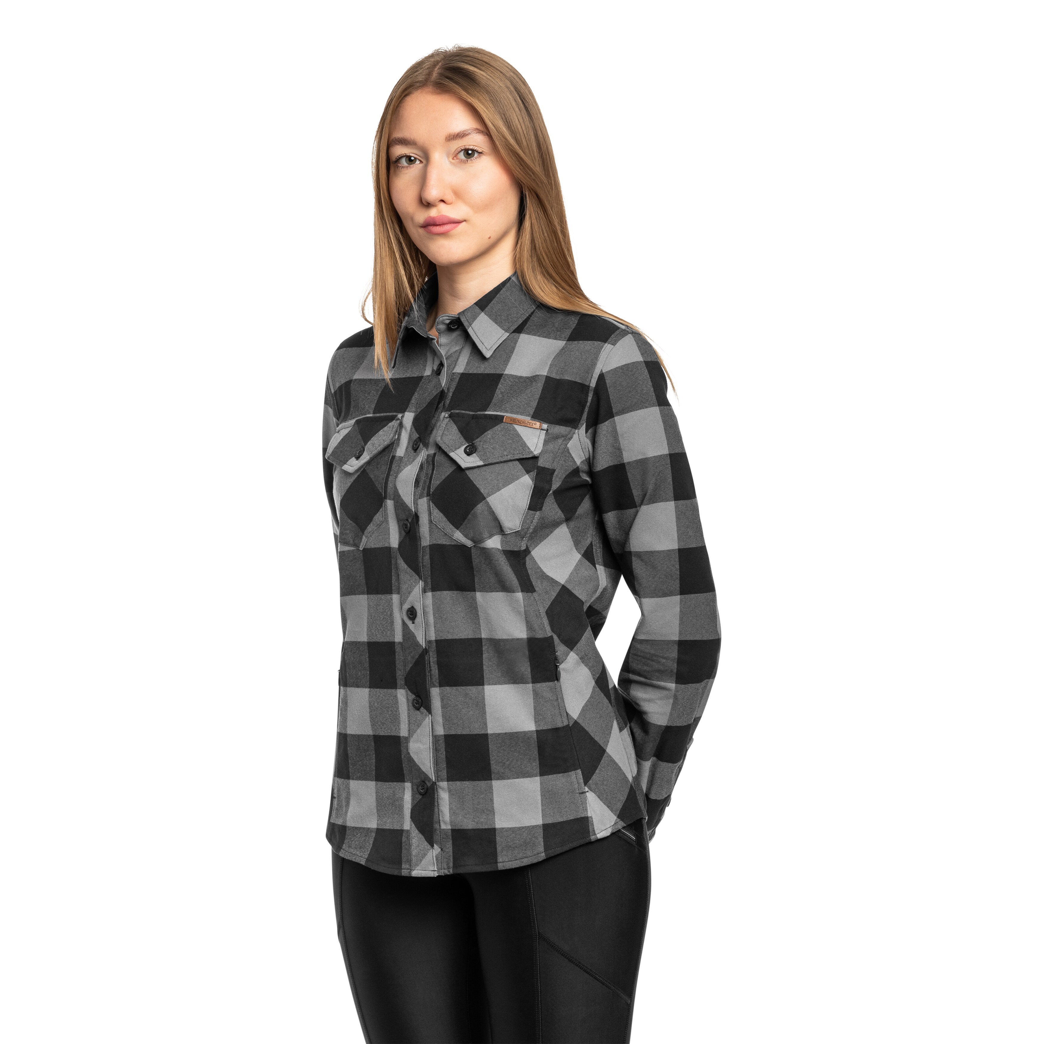 Helikon Marigold Women's Shirt - True Grey Checkered