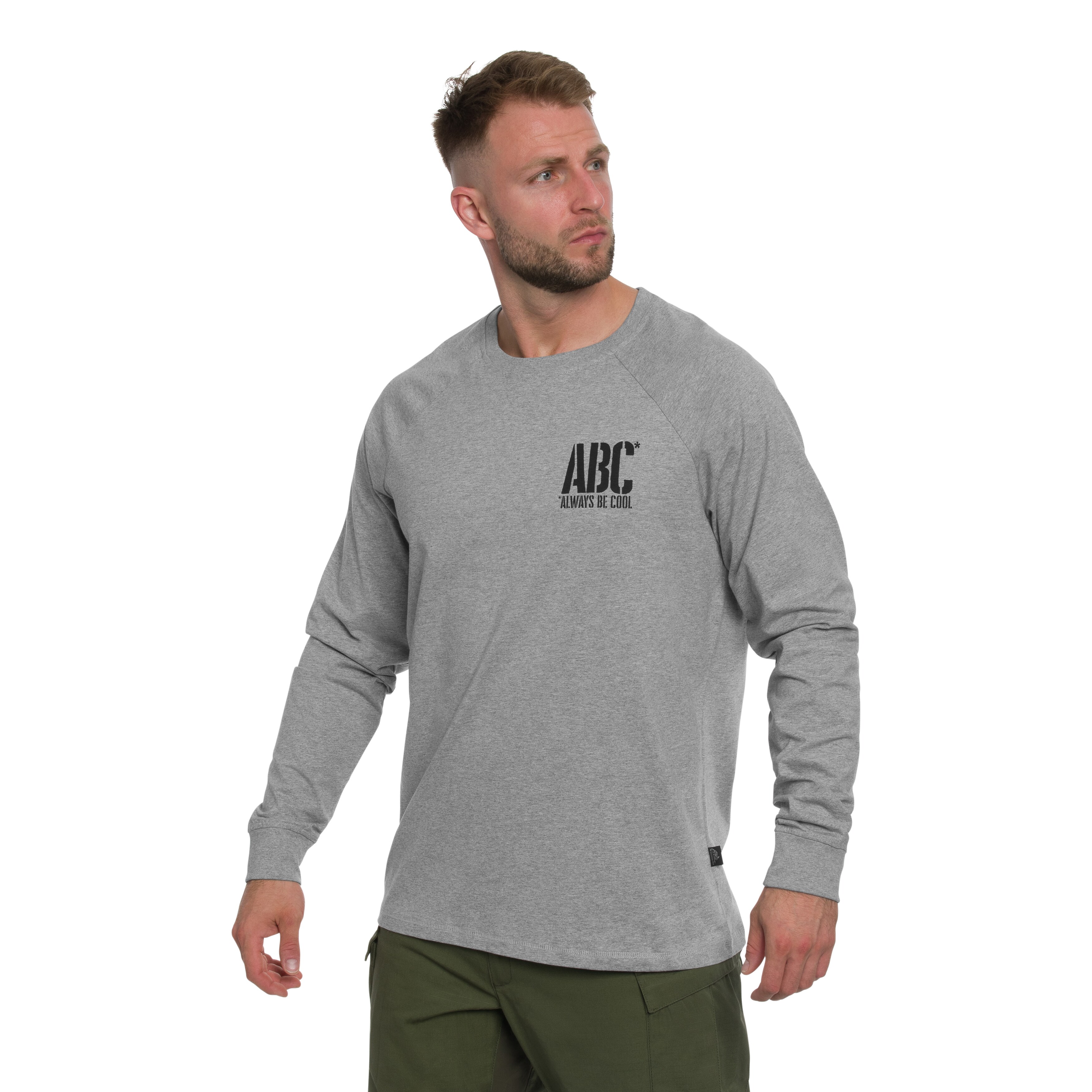 Helikon ABC Always Be Cool Long Sleeve T-shirt - Grey Melange