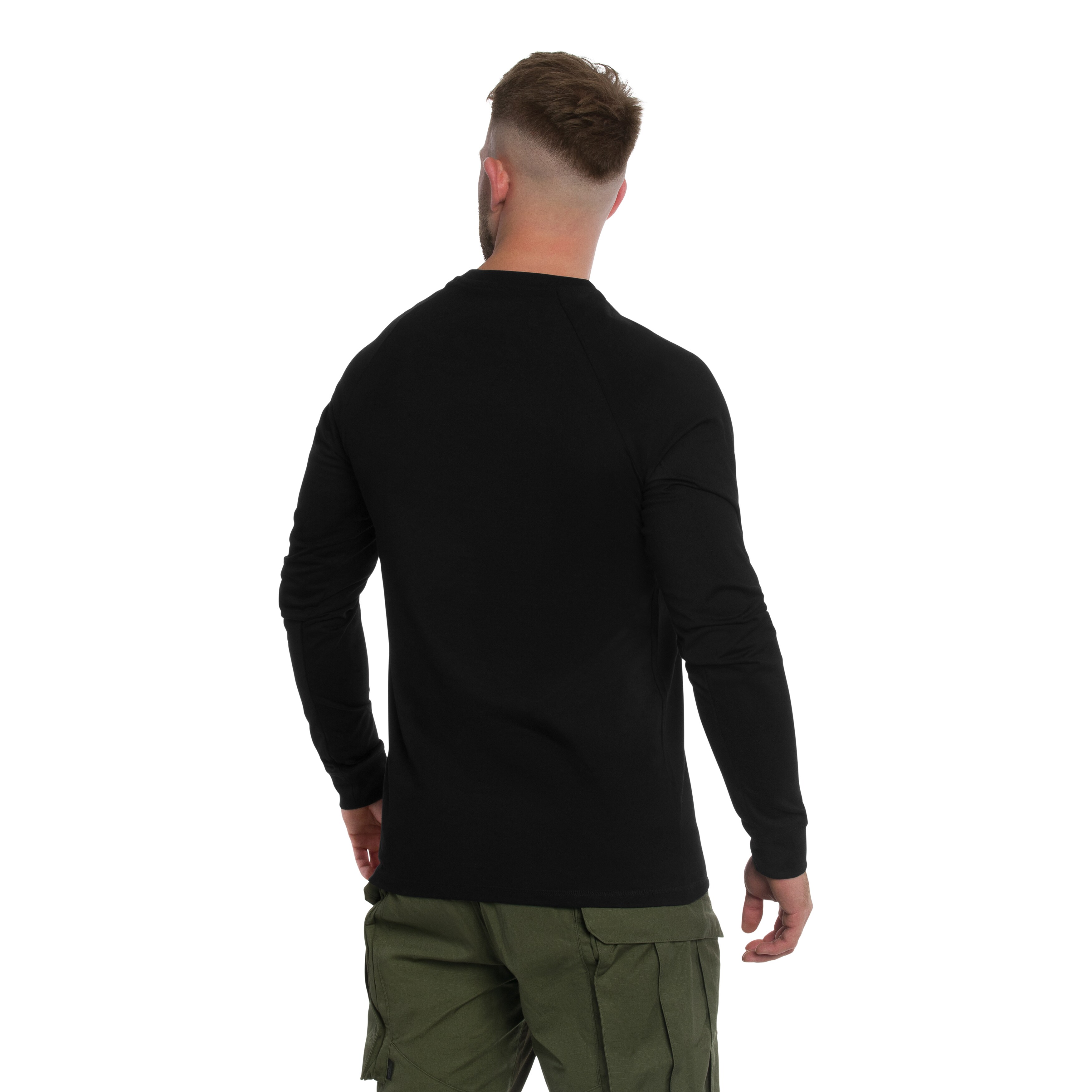 Helikon Fight To The Grave Long Sleeve T-Shirt - Black