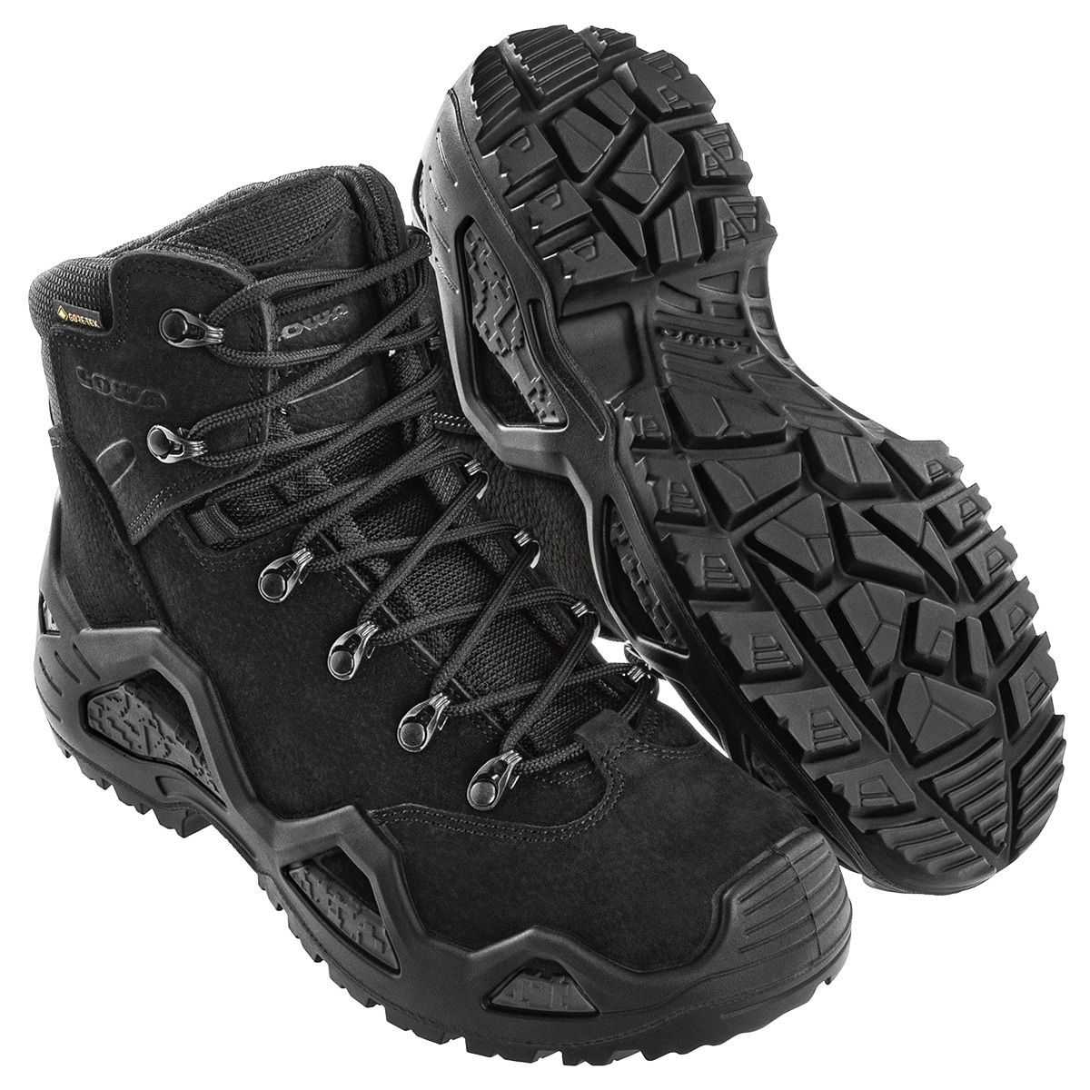 Z-6N GTX C Black Boots + Care Set Lowa for footwear cleaning - set