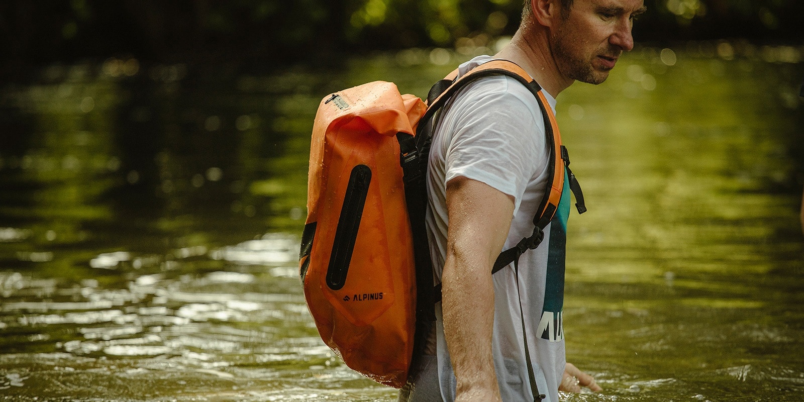 Alpinus Kayak Waterproof Backpack 28 l - Orange
