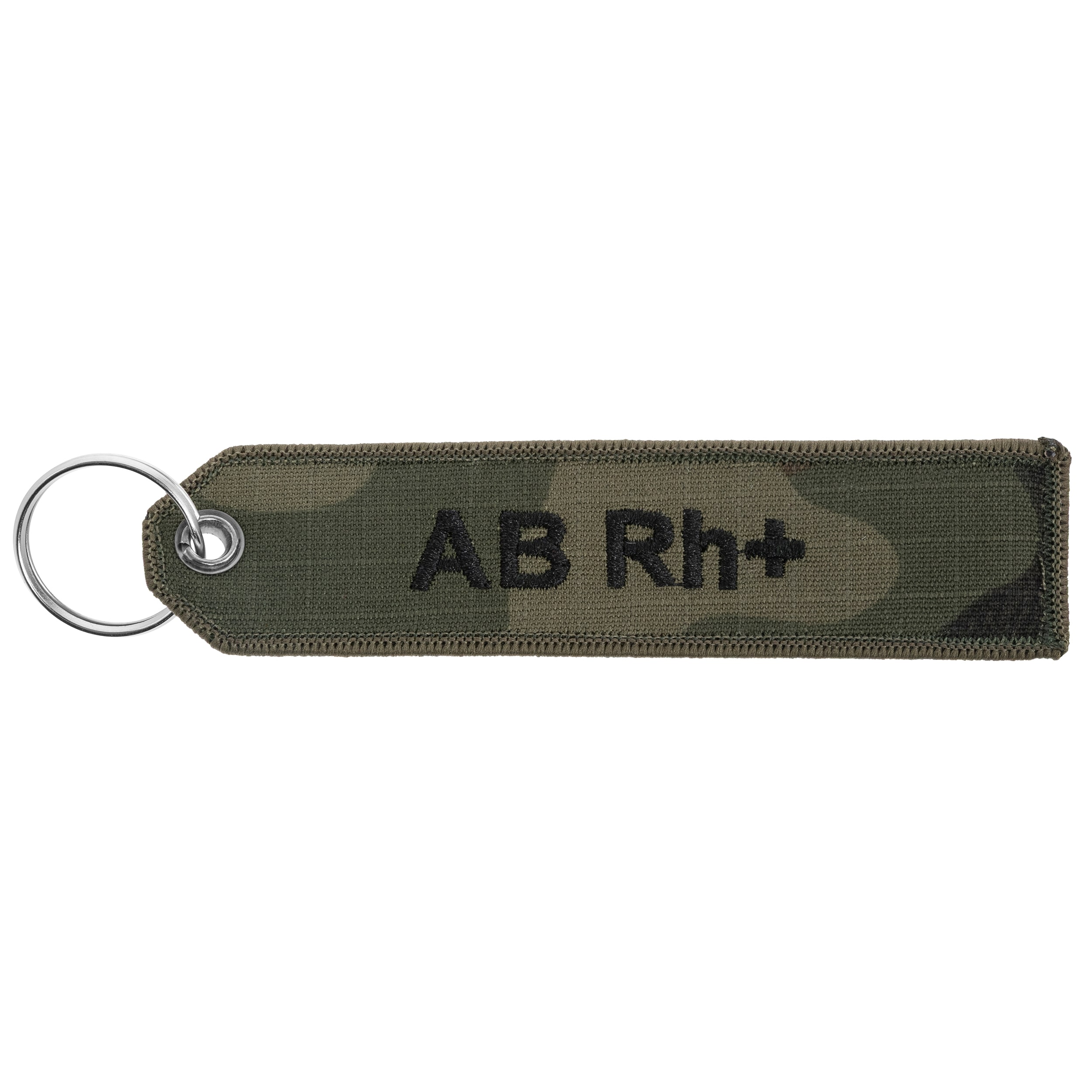 AB Rh+ Blood Type Keychain - wz.93 Pantera PL Woodland