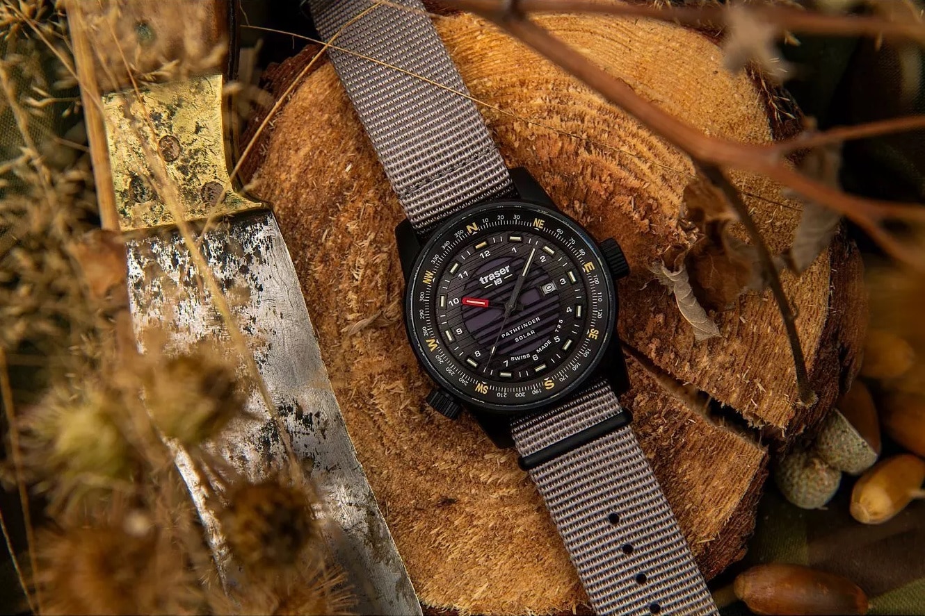 Traser P68 Pathfinder Solar TS Watch - Brown