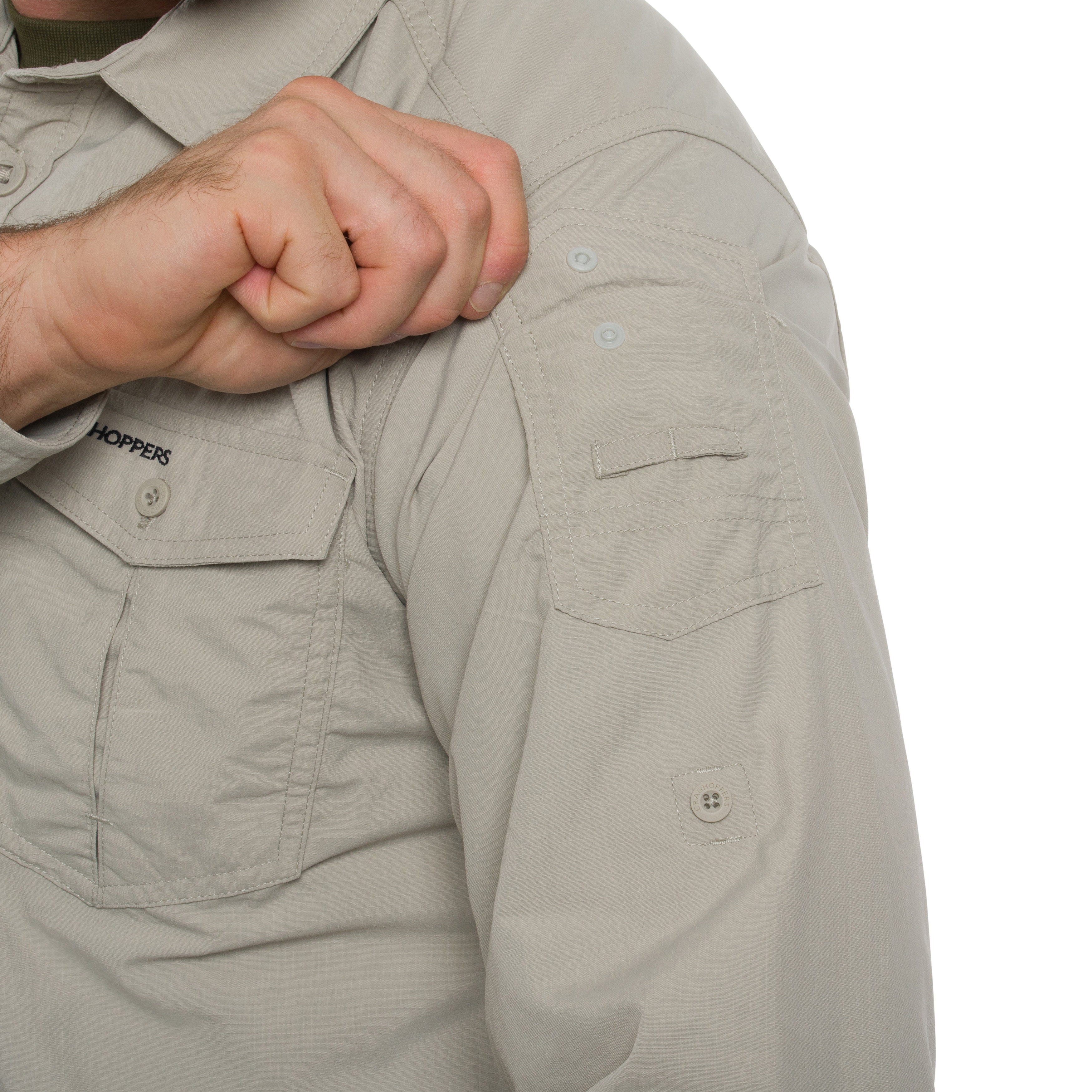 Craghoppers NosiLife Adventure III Shirt - Parchment