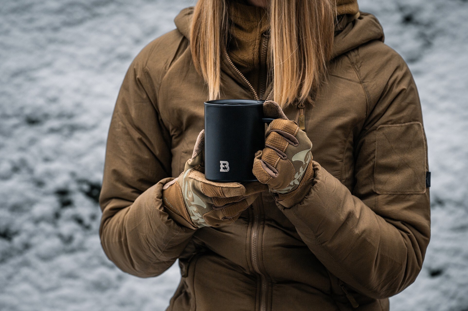 Badger Outdoor Steel Boy Thermal Mug 400 ml - Black