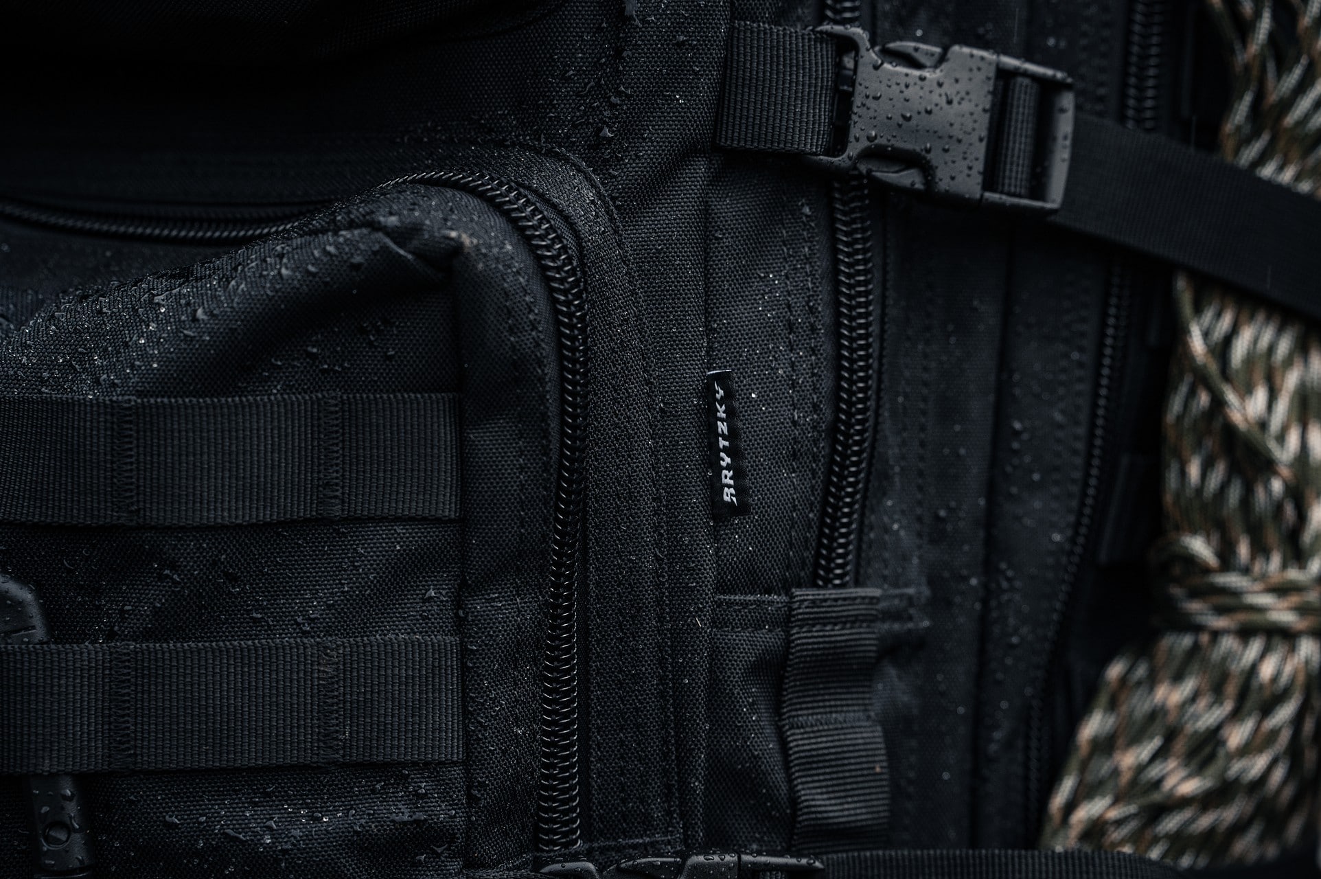 Brytzky Tactical Polygon Large Backpack 36 l - Black